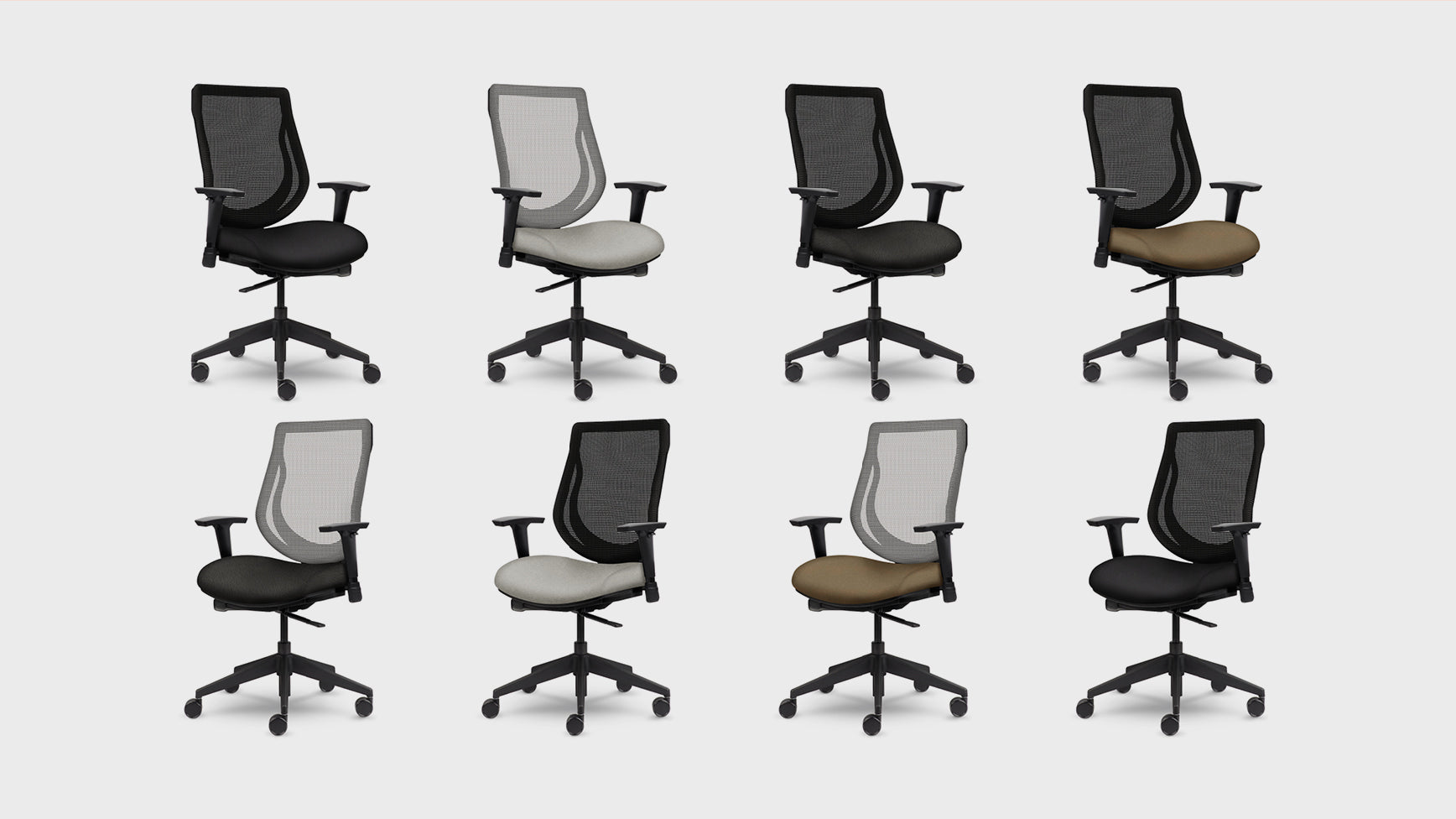 High backrest or low backrest on your office chair? It depends on your  posture and your activity 