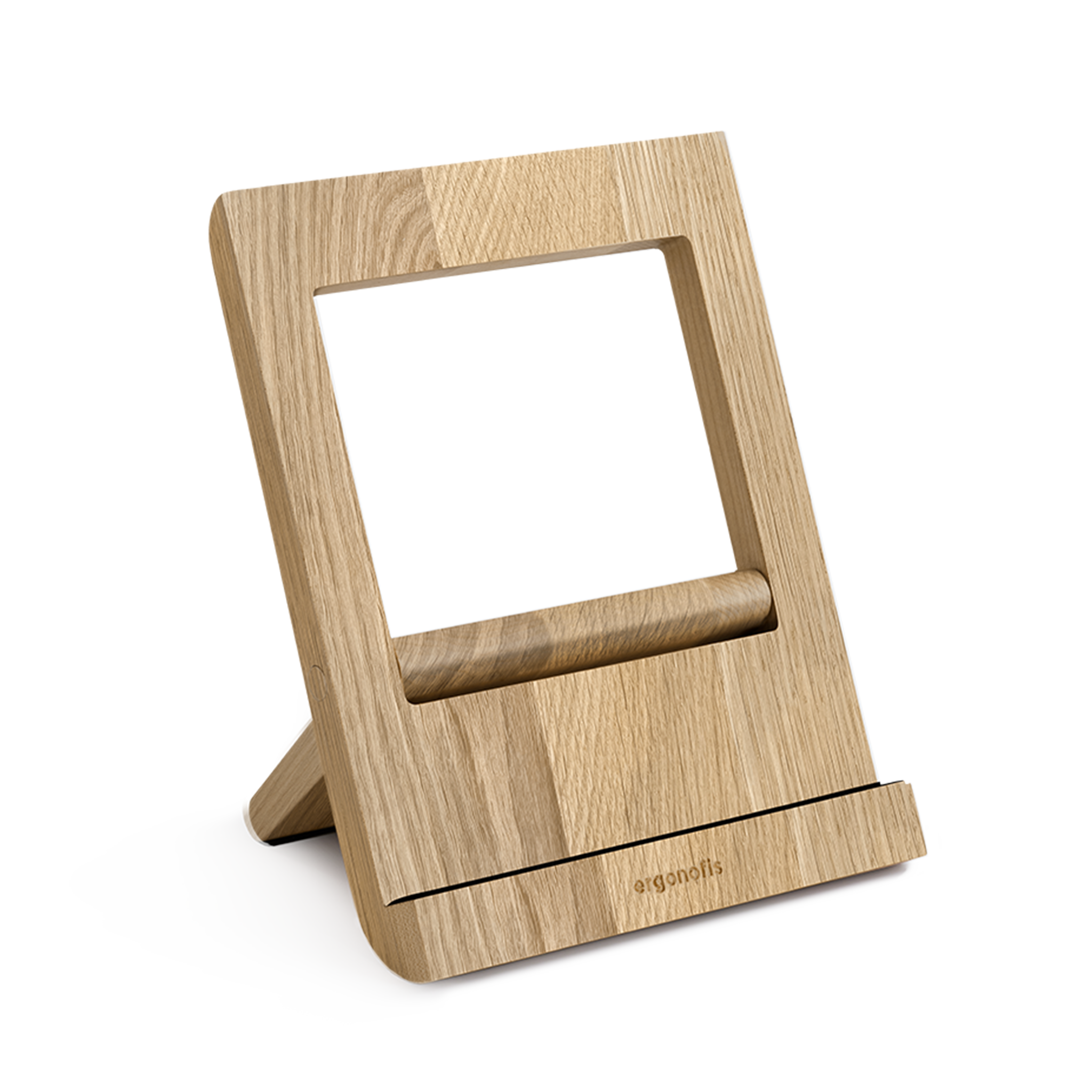 Almost Perfect Fold Laptop Stand - Ergonofis - White Oak - Chêne Blanc
