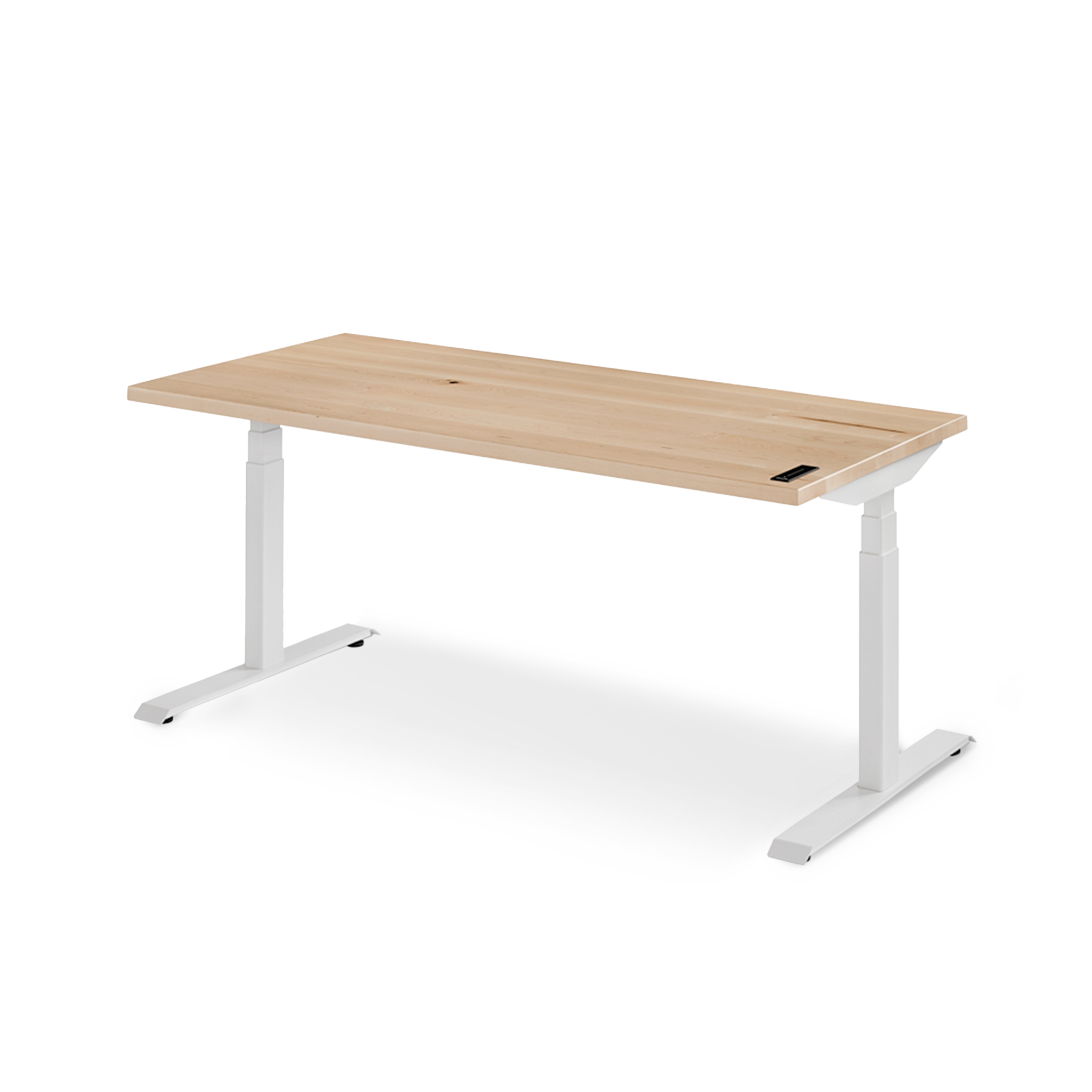 Sway Standing Desk - Maple/White - Érable/Blanc