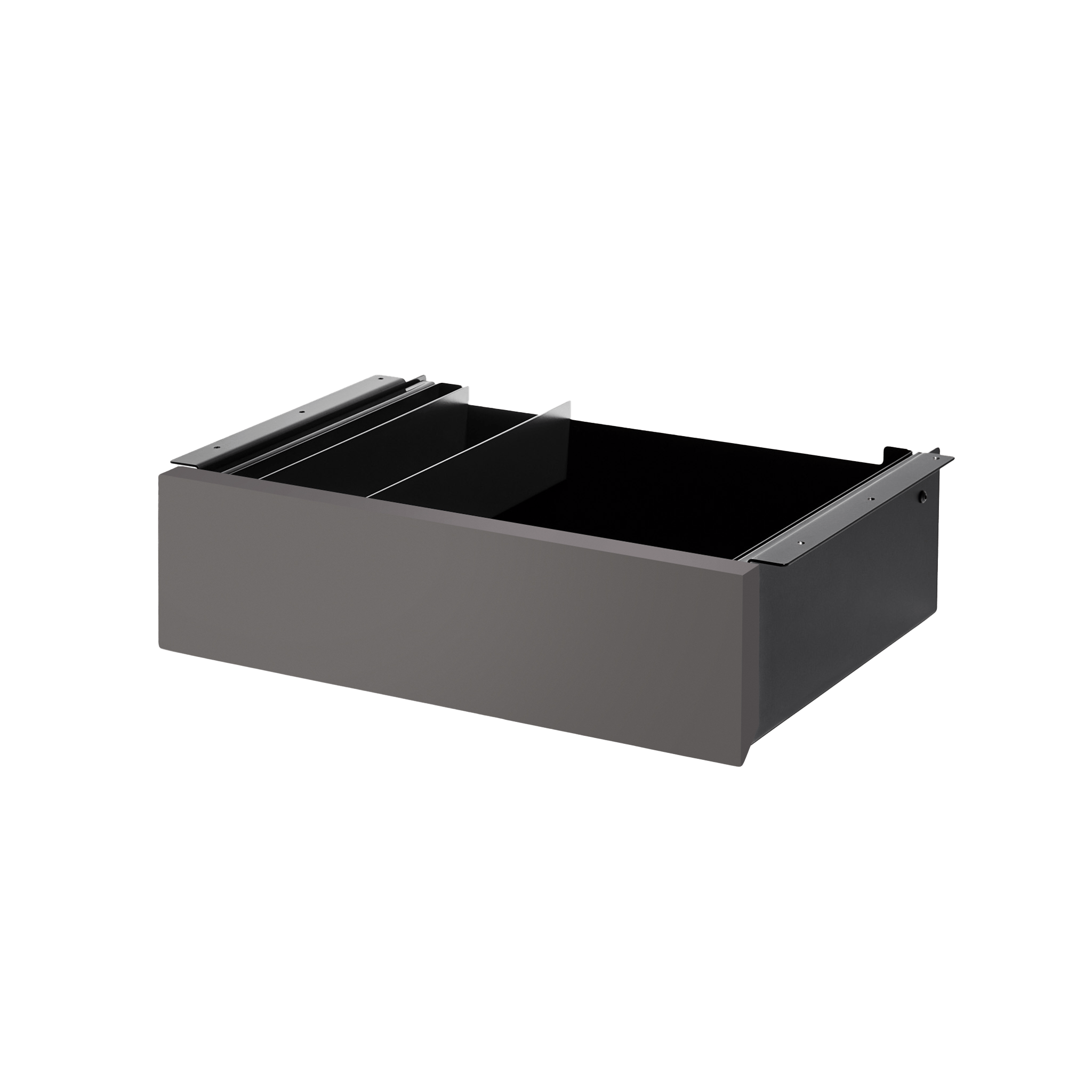 Desk Drawer - Black-Graphite grey - Noir-Gris Graphite - first-image