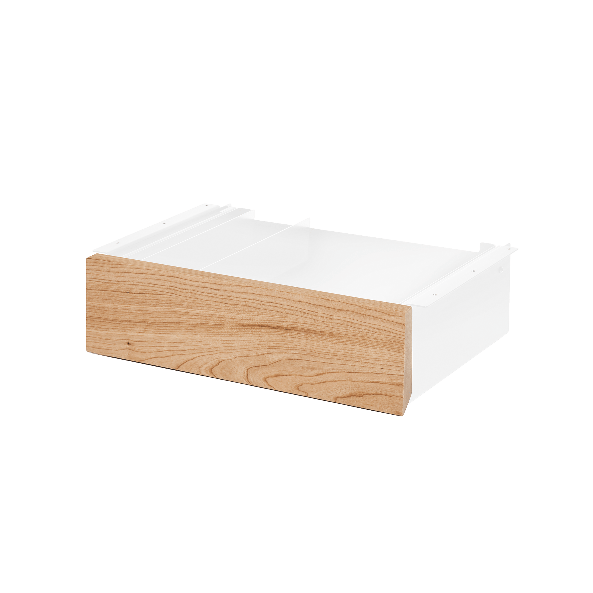 Desk Drawer - White-Cherrywood - Blanc-Cerisier - first-image