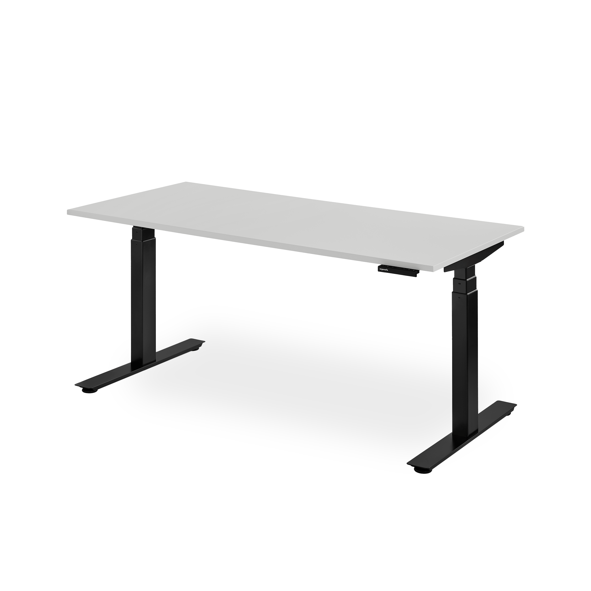 Shift Standing Desk - Pale Grey/Black - Gris Clair/Noir - first-image