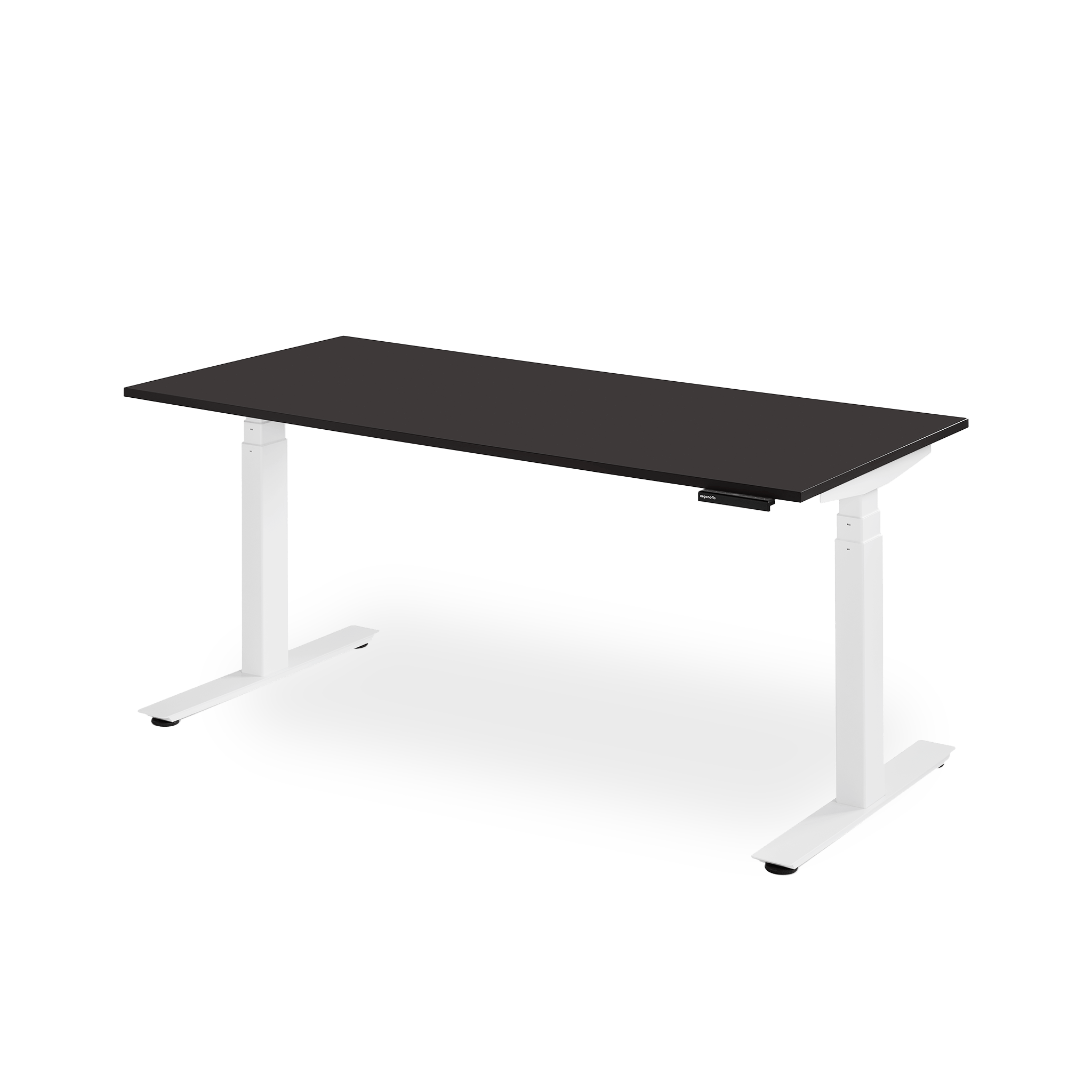 Shift Standing Desk - Deep Black/White - Noir Profond/Blanc - first-image