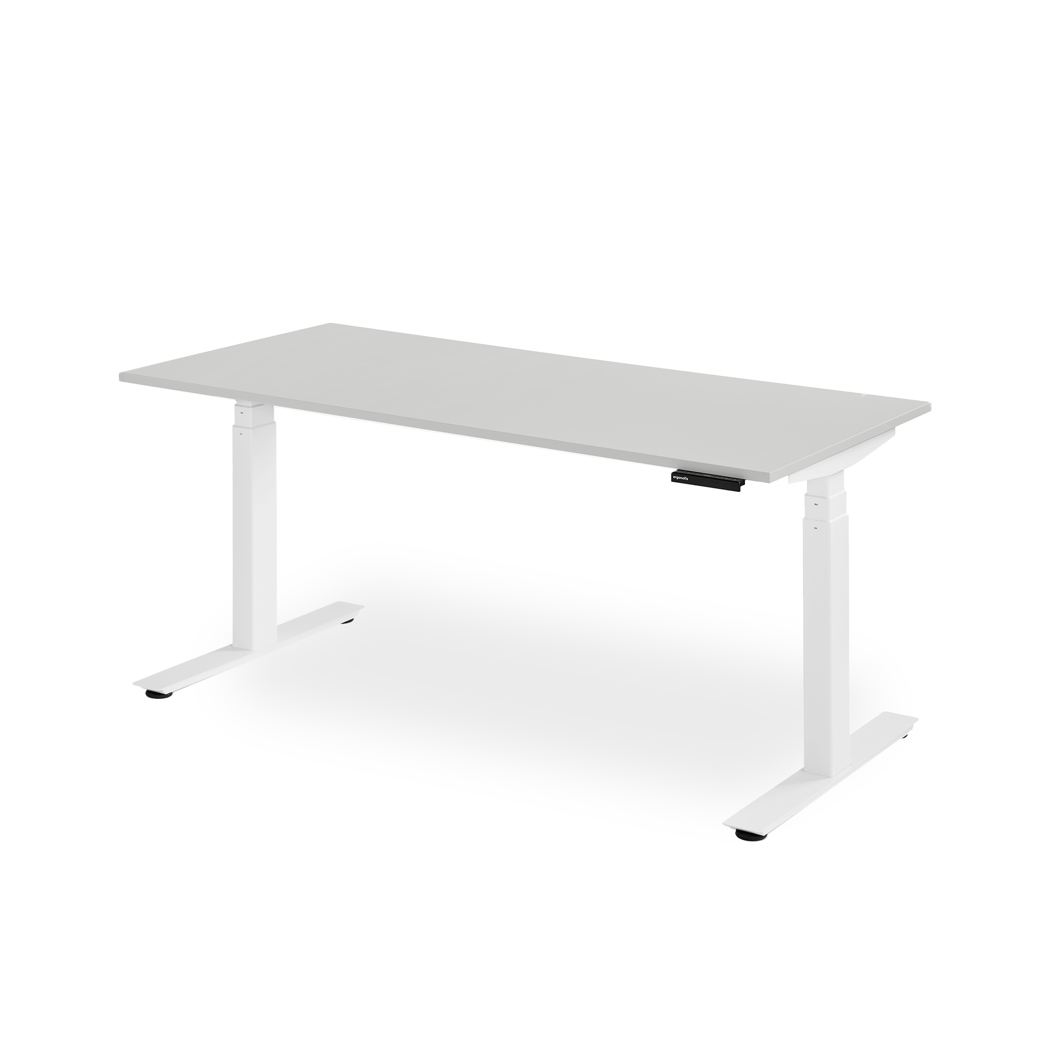 Shift Standing Desk - Pale Grey/White - Gris Clair/Blanc - first-image