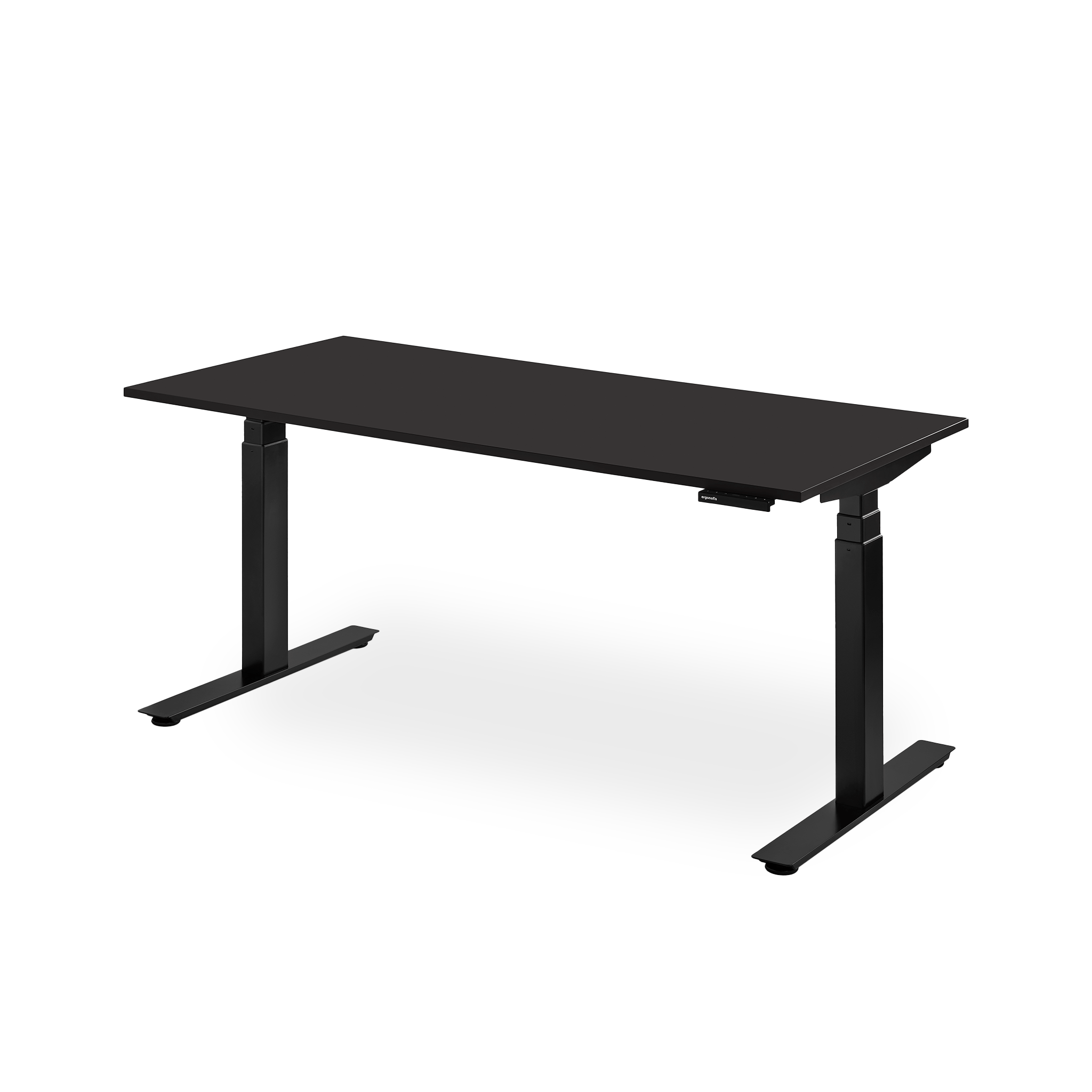 Shift Standing Desk - Deep Black/Black - Noir Profond/Noir - first-image