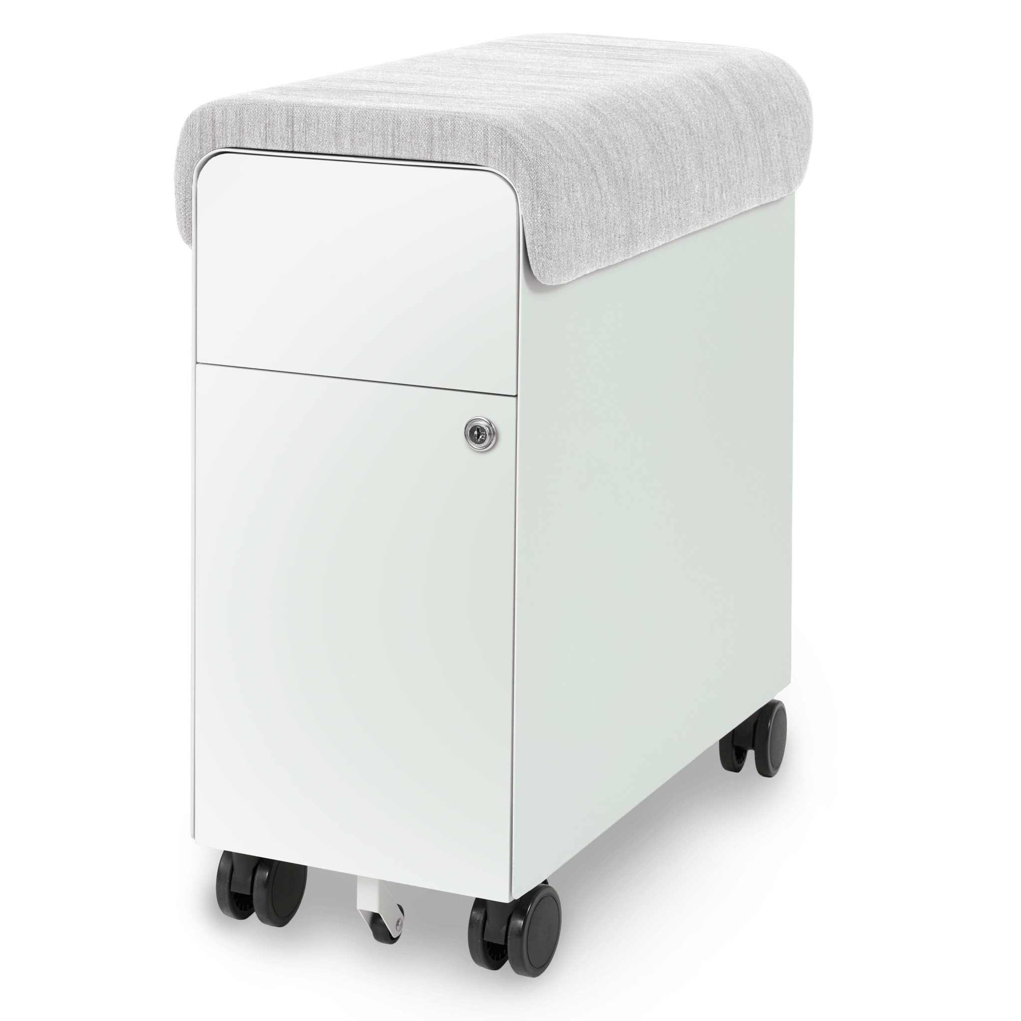 Tidy - White-White-Light_Grey_Cushion - Blanc-Blanc-Coussin_Gris_Pâle