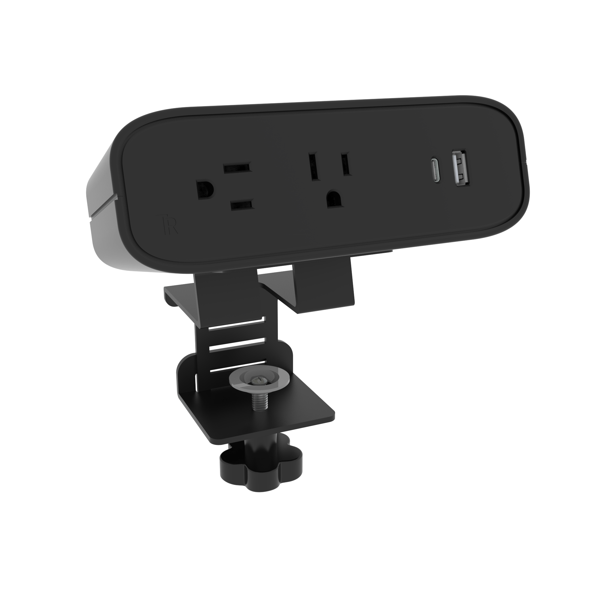 On Desk USB-C Power Strip - Black-On_Desk - Noire-Sur_bureau - first-image