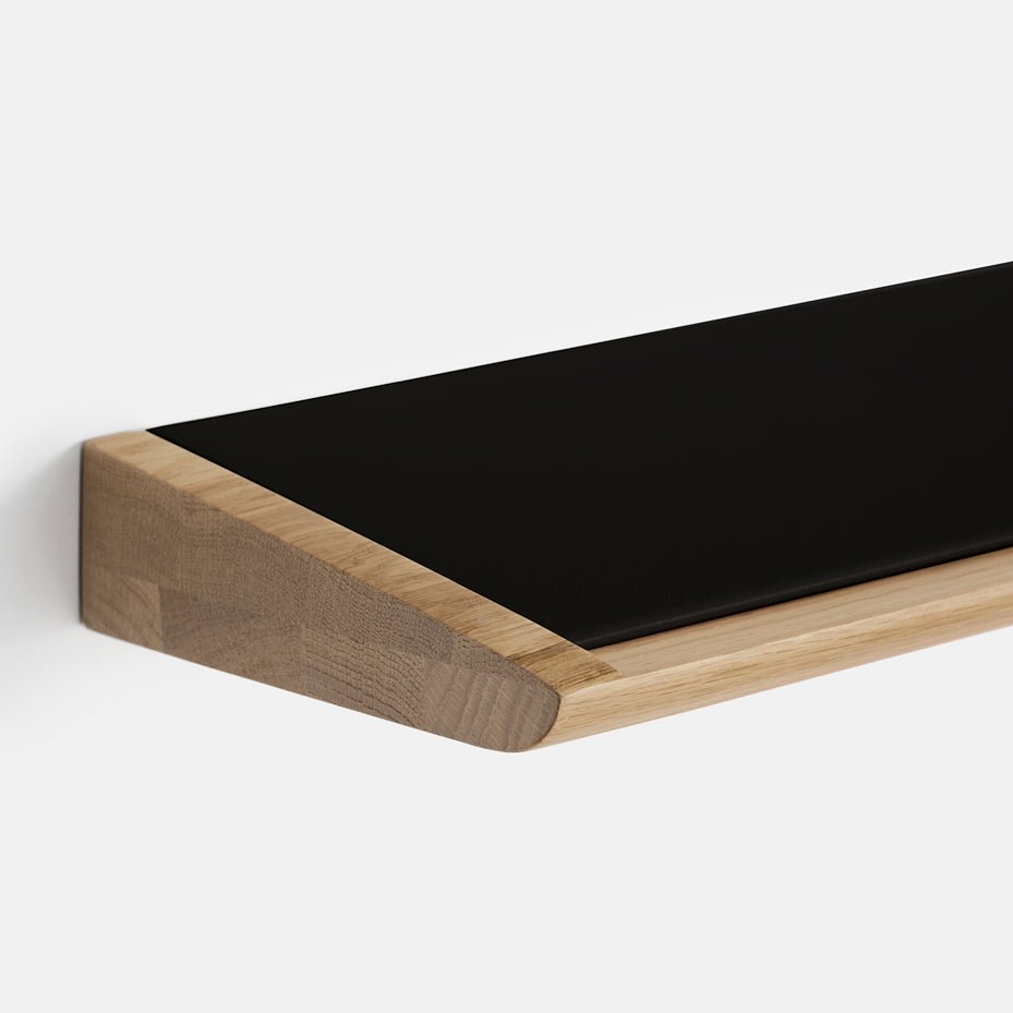 Ergonofis - Wall Shelf - Black-White Oak - Noir-Chêne Blanc - first-image