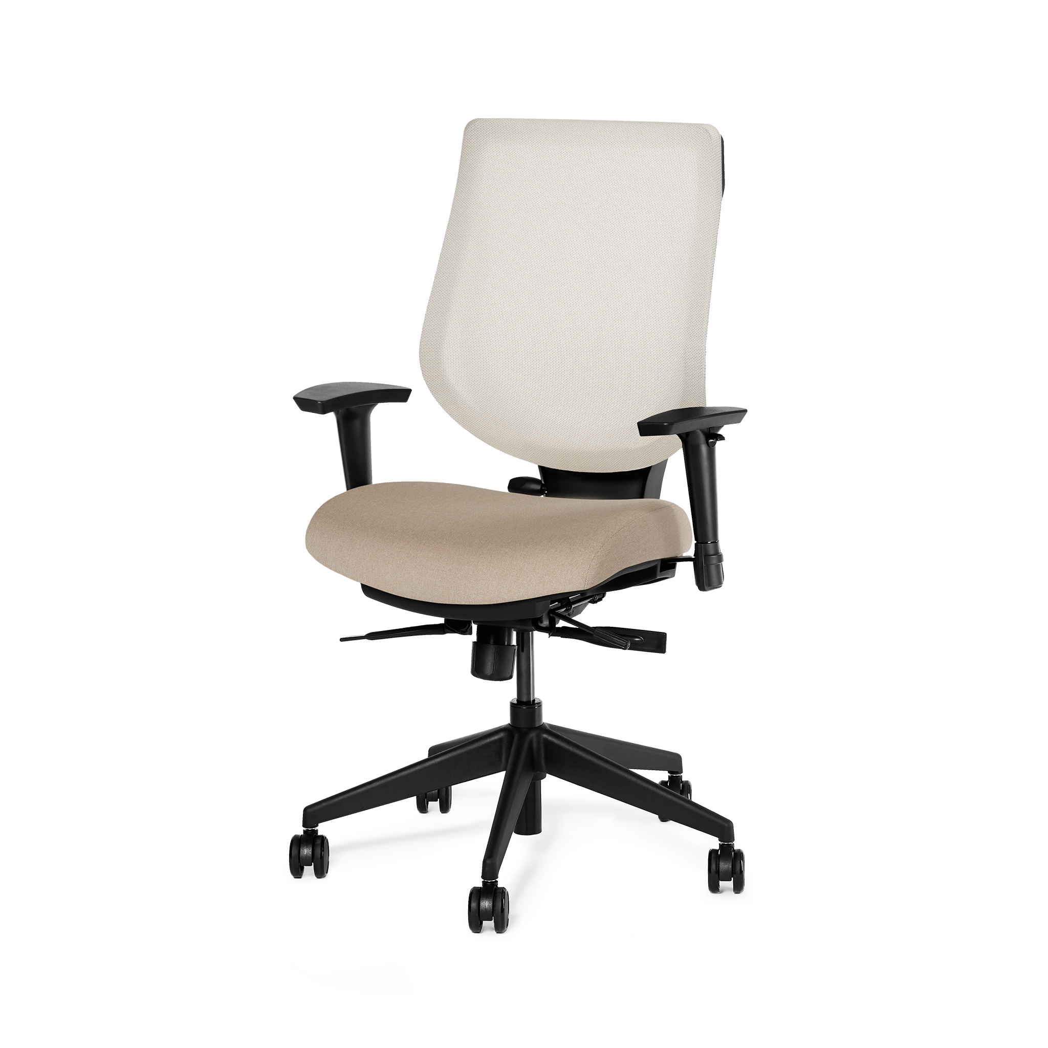 YouToo Ergonomic Chair - Black-Cream – Sand - Noir-Cream – Sand