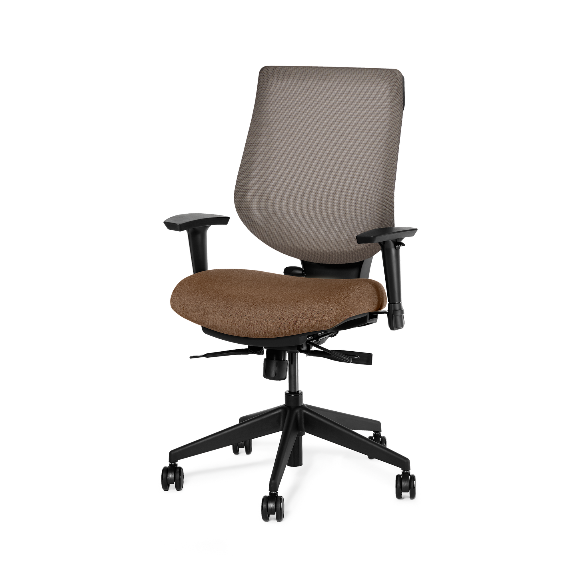 YouToo Ergonomic Chair - Black-Almond – Clay - Noir-Almond – Clay - first-image