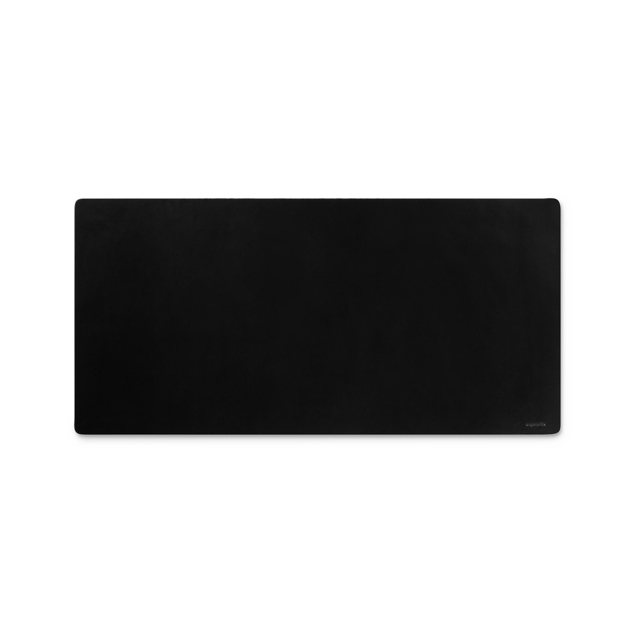 Almost Perfect Leather desk pad - Black - Noir