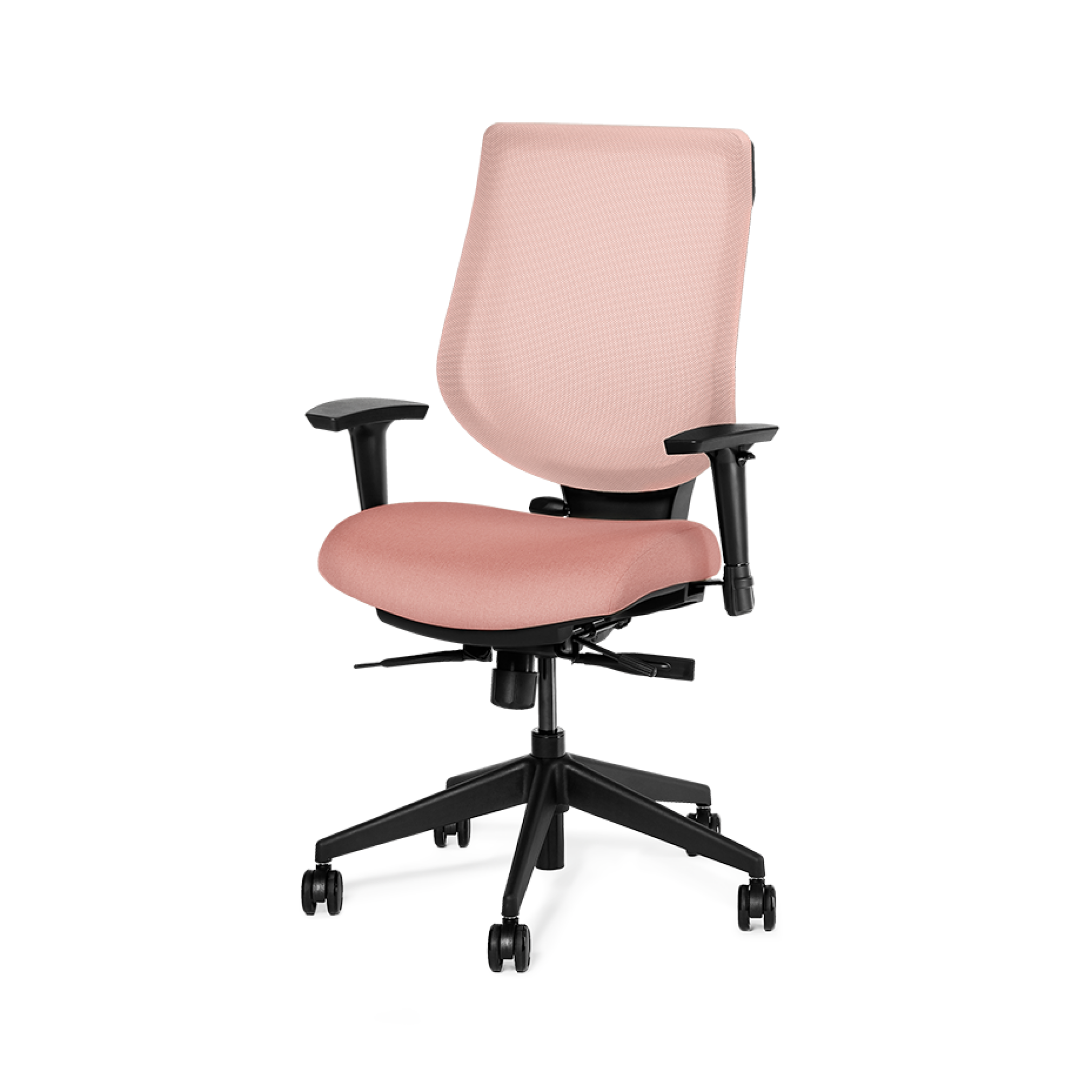 YouToo Ergonomic Chair - Black-Petal – Pinky - Noir-Petal – Pinky - first-image
