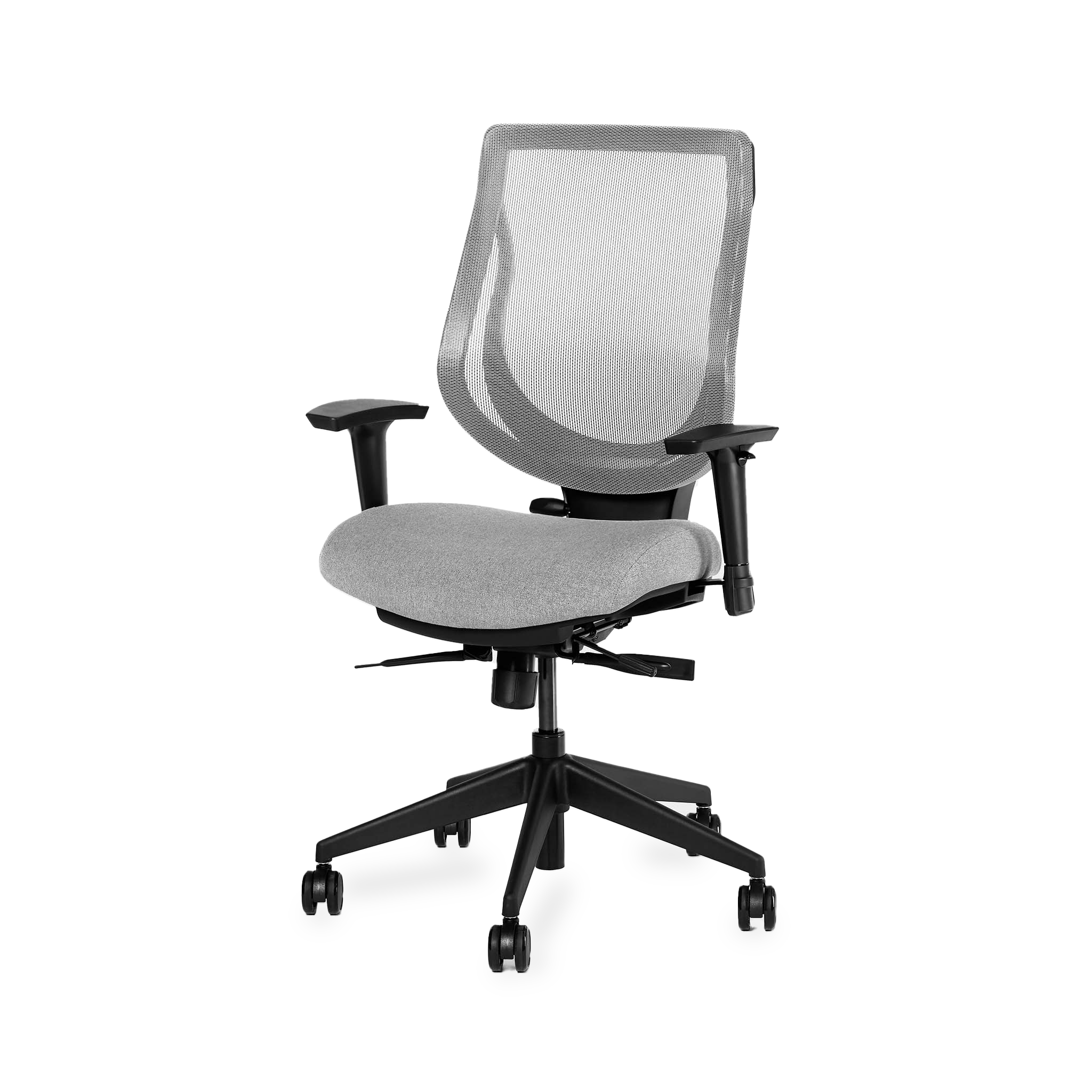 YouToo Ergonomic Chair - Black-Smoke – Sandstone - Noir-Smoke – Sandstone - first-image