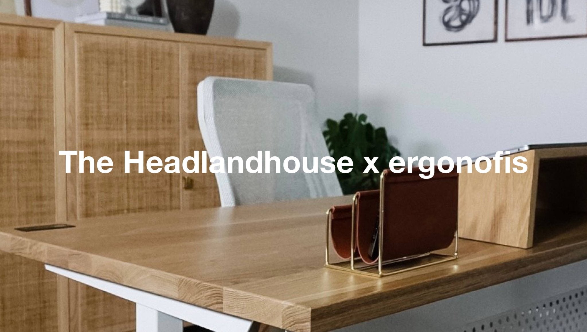 Home Office Tour: Mélissa Côté from The Headlandhouse - Ergonofis