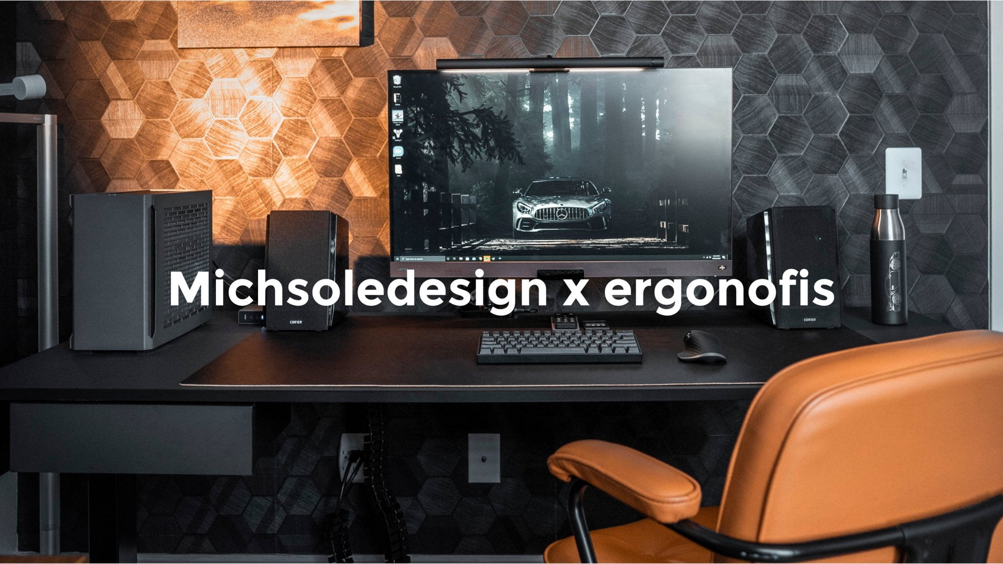 Home Office Tour: Michael for Michsoledesign - Ergonofis