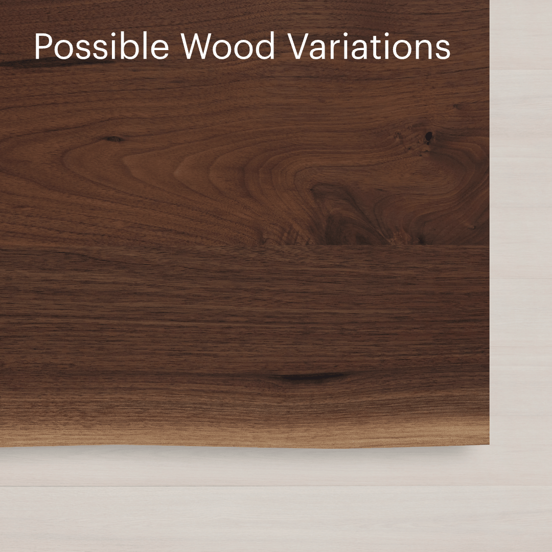 Alive Standing Desk - Walnut/White - Noyer/Blanc - Walnut/Black - Noyer/Noir