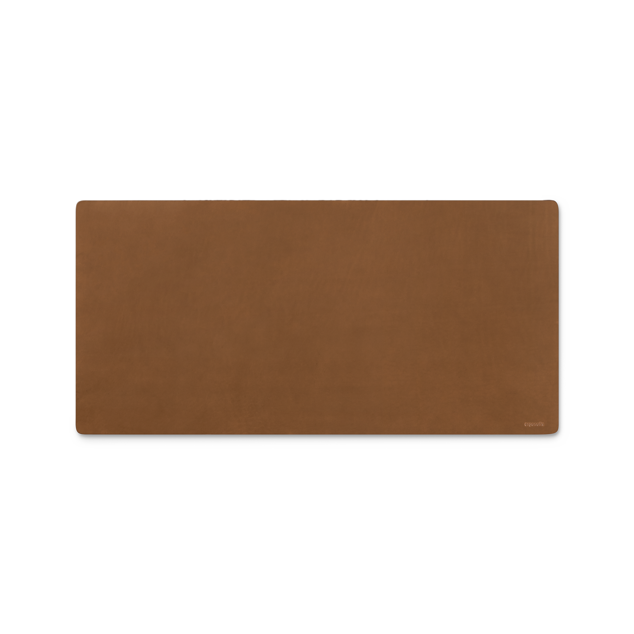 Leather Desk Pad - Hazelnut - Brun