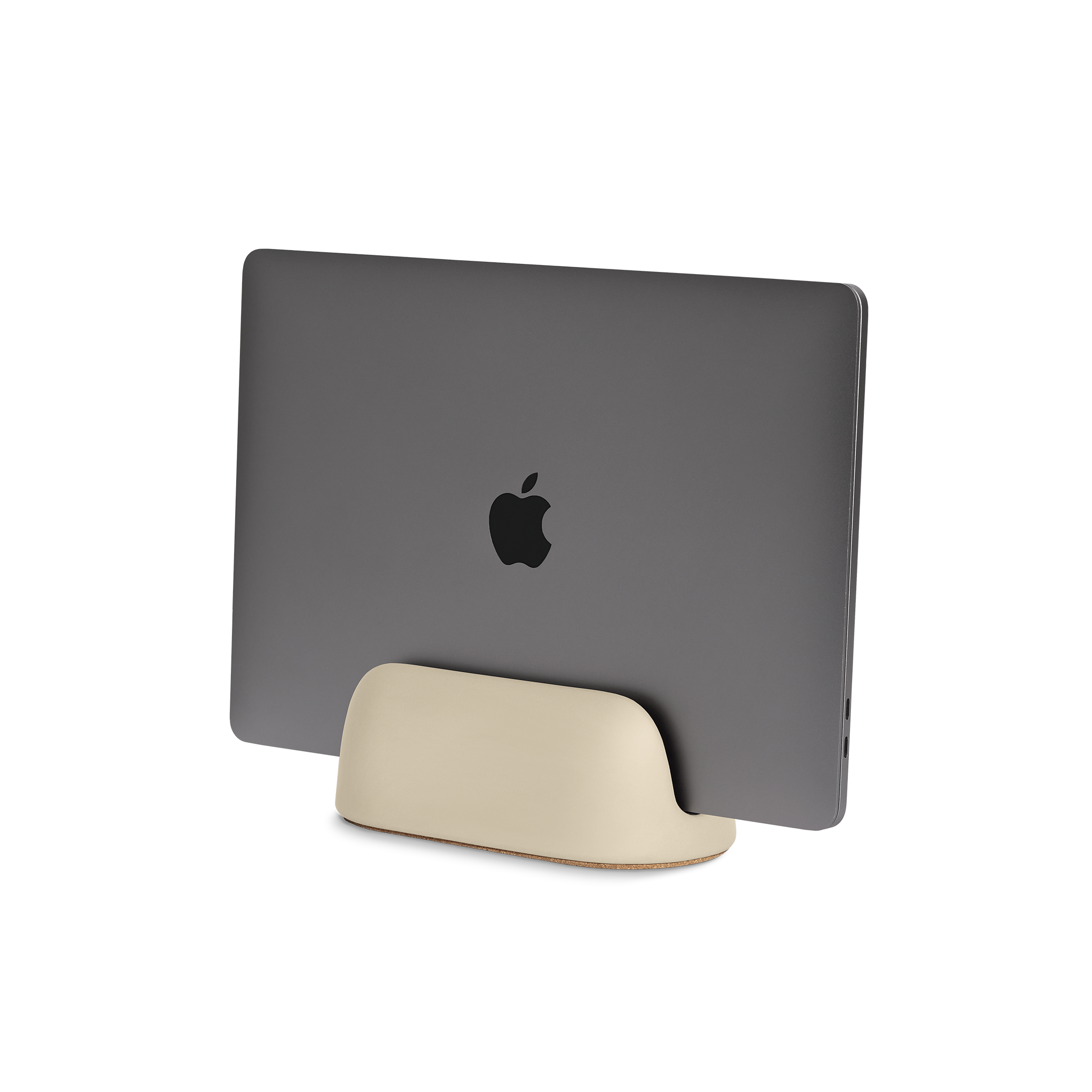 Vertical Laptop Dock - Sand - Sable