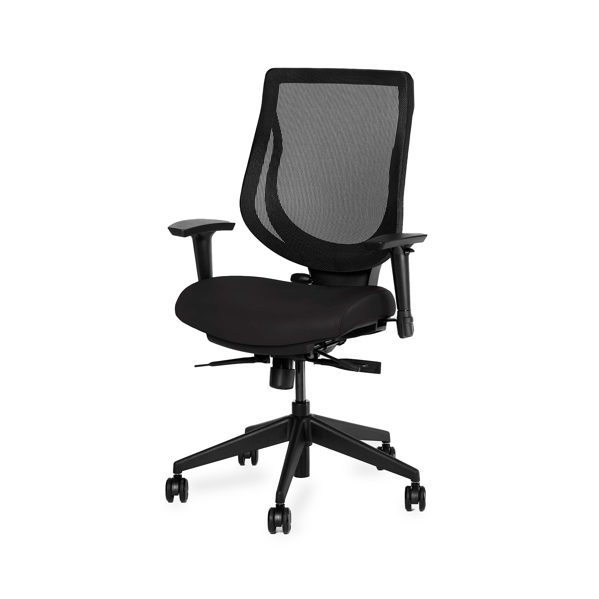 YouToo Ergonomic Chair - Black-Midnight – Black - Noir-Minuit – Noir