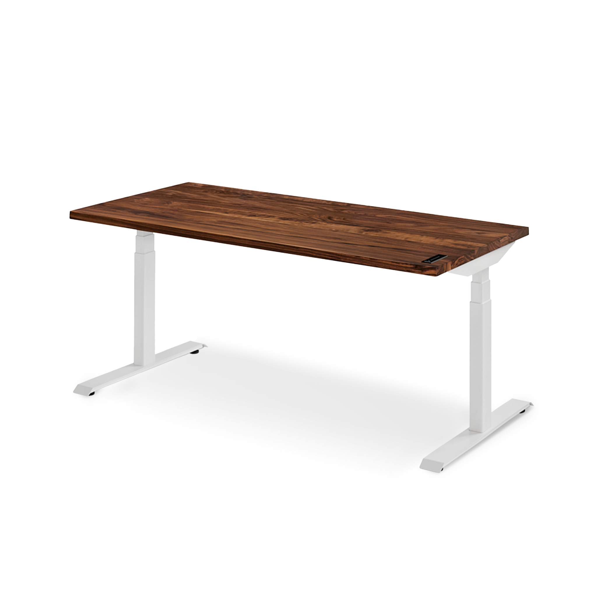 Sway Standing Desk - Walnut/White - Noyer/Blanc