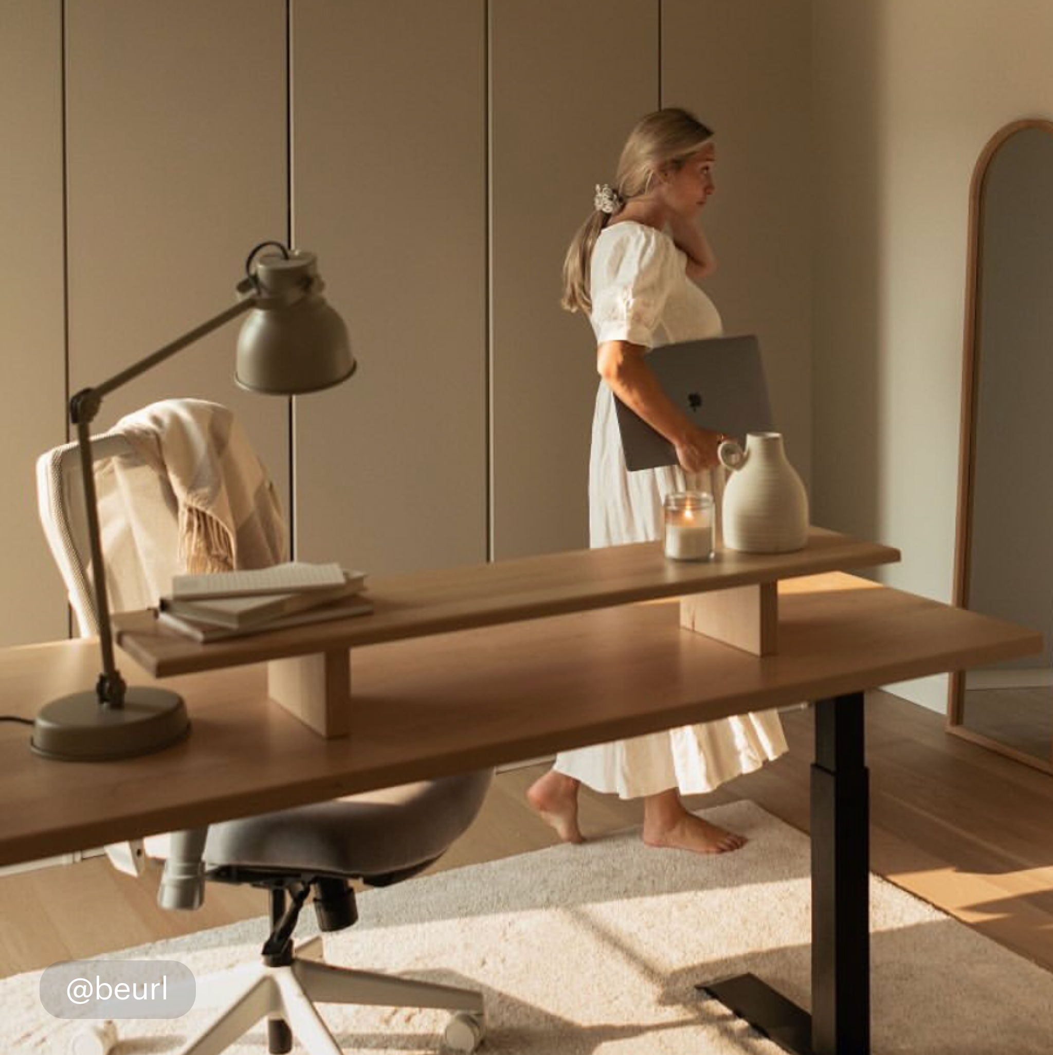 Desk Shelf - Cherrywood - Cerisier