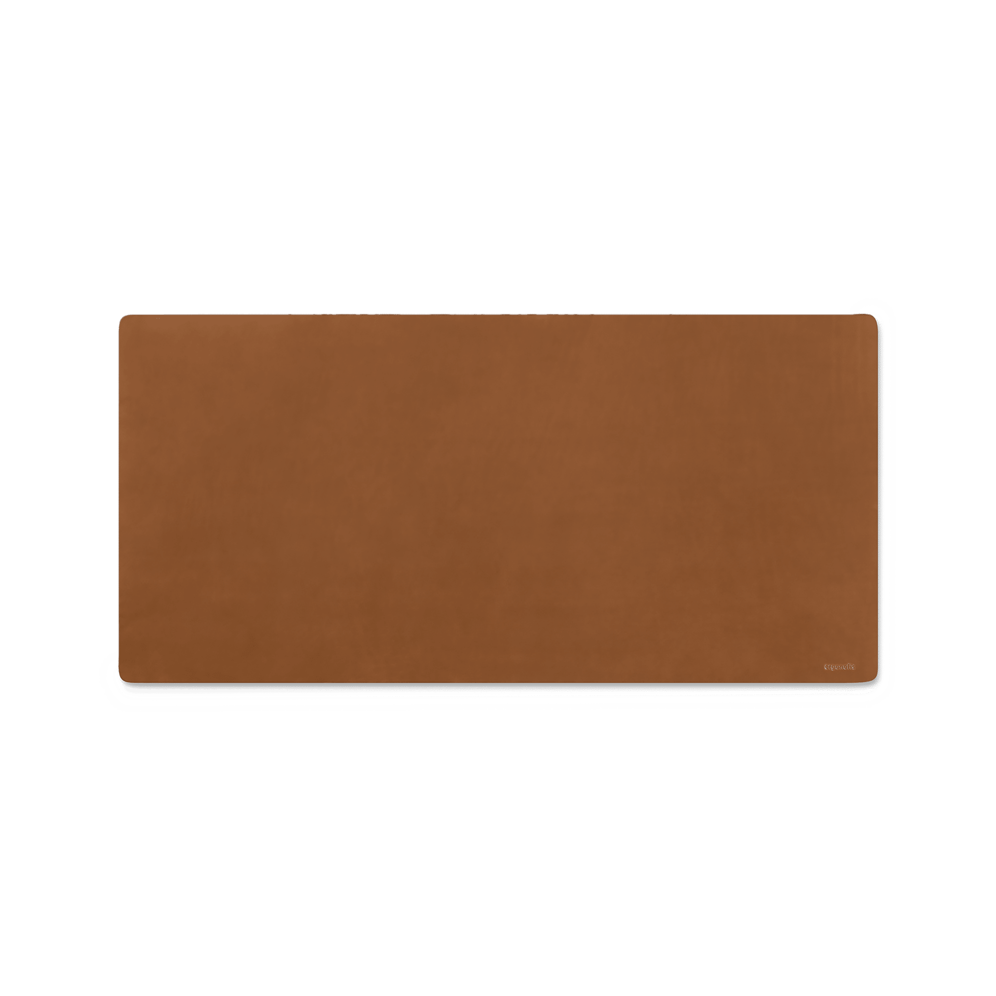 Almost Perfect Leather desk pad - Hazelnut - Brun