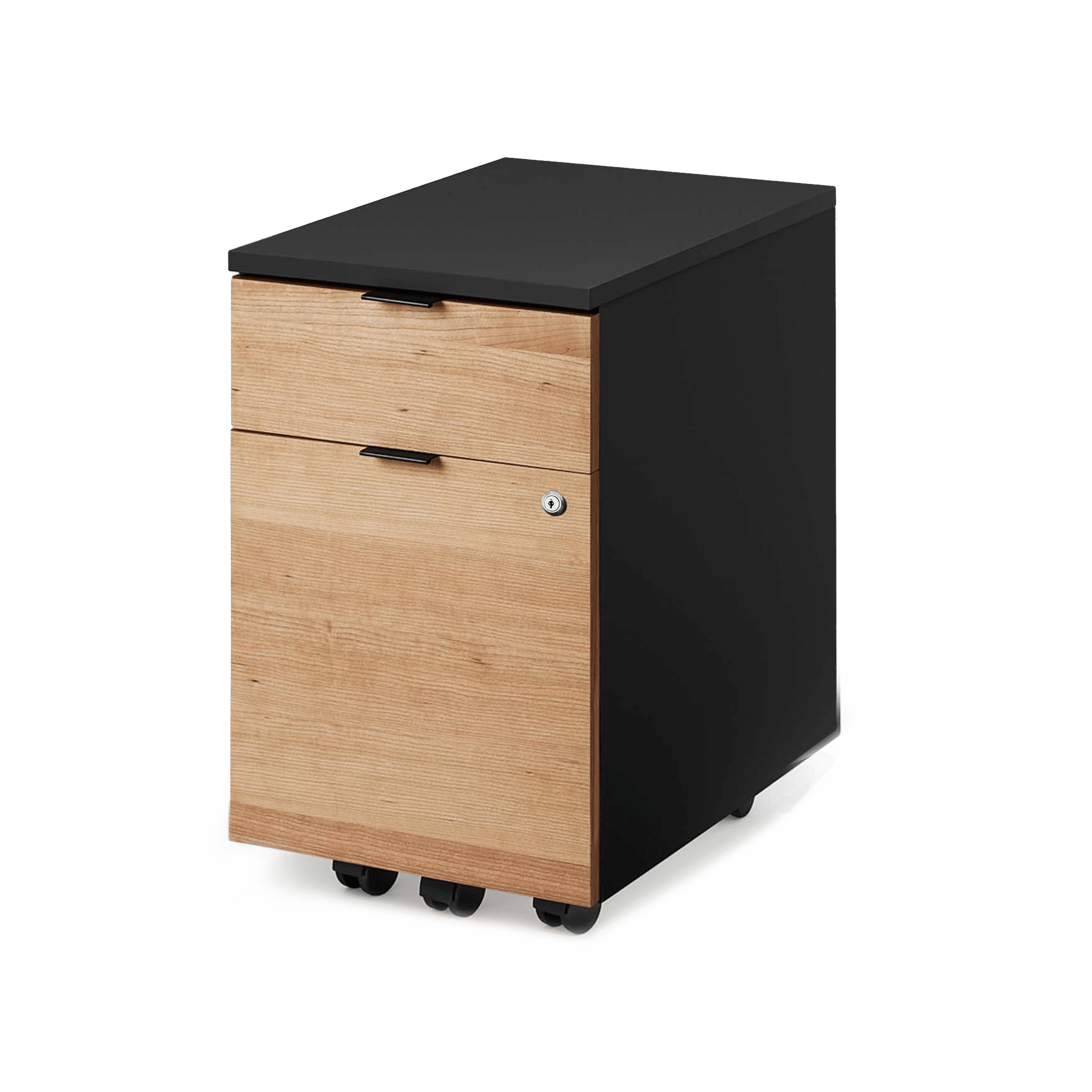 Almost Perfect Neat Filing Cabinet - Black-Cherrywood - Noir-Cerisier