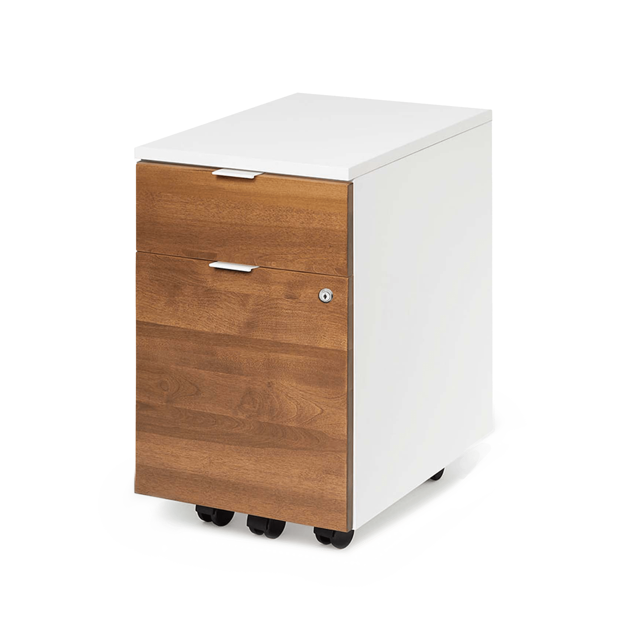 Almost Perfect Neat Filing Cabinet - White-Birch - Blanc-Merisier