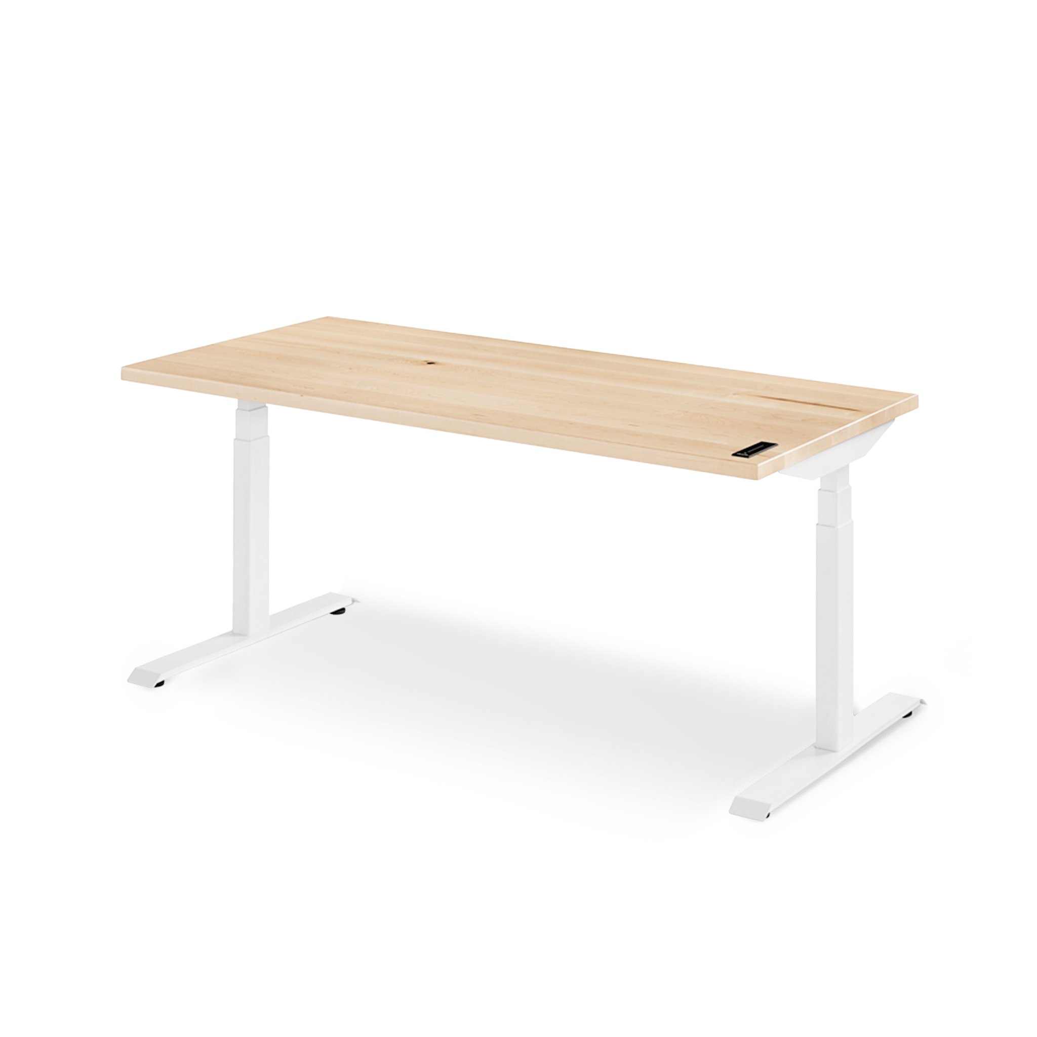 Almost Perfect Sway Desk - Maple__White - Érable__Blanc