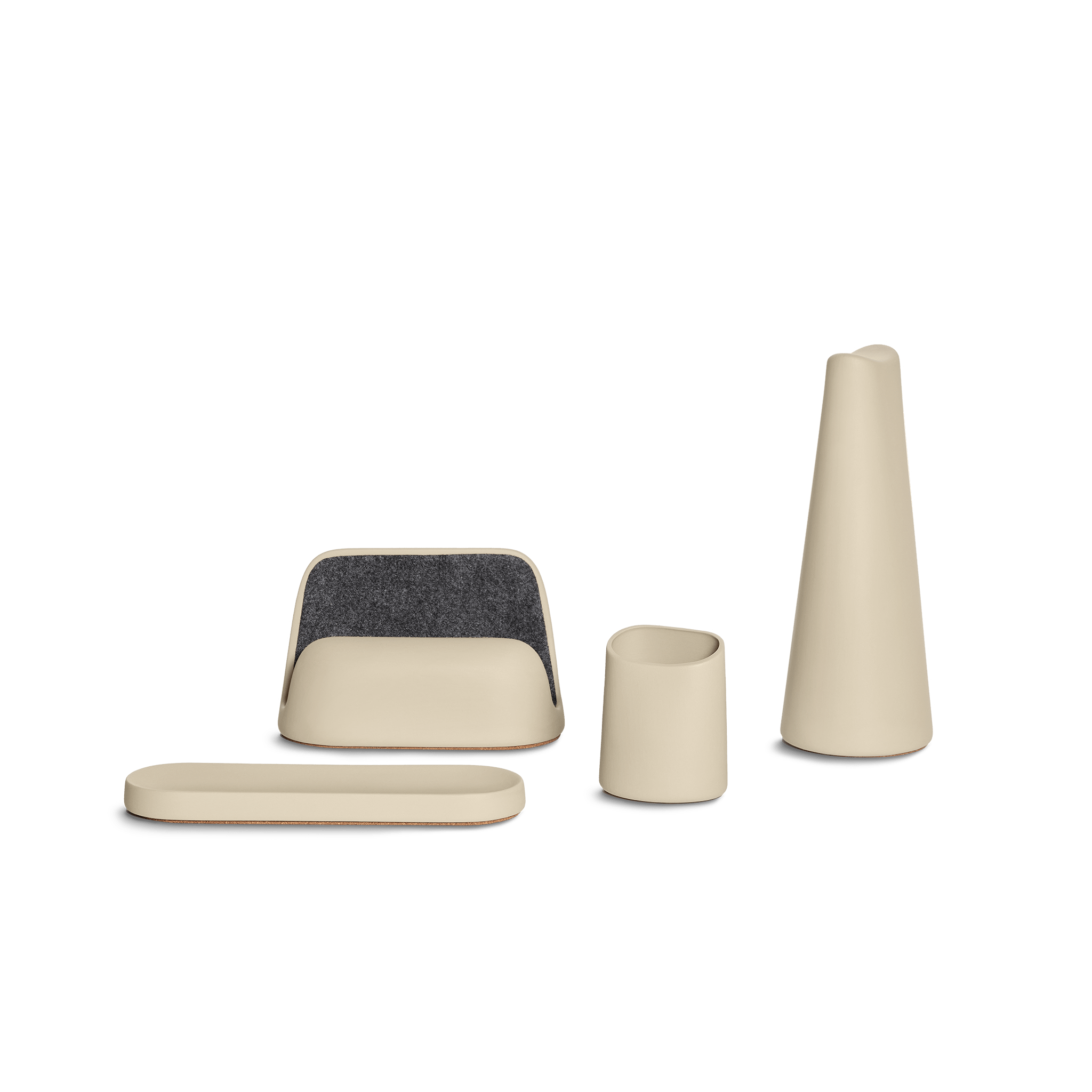 Desk Accessories Set - Sand - Sable