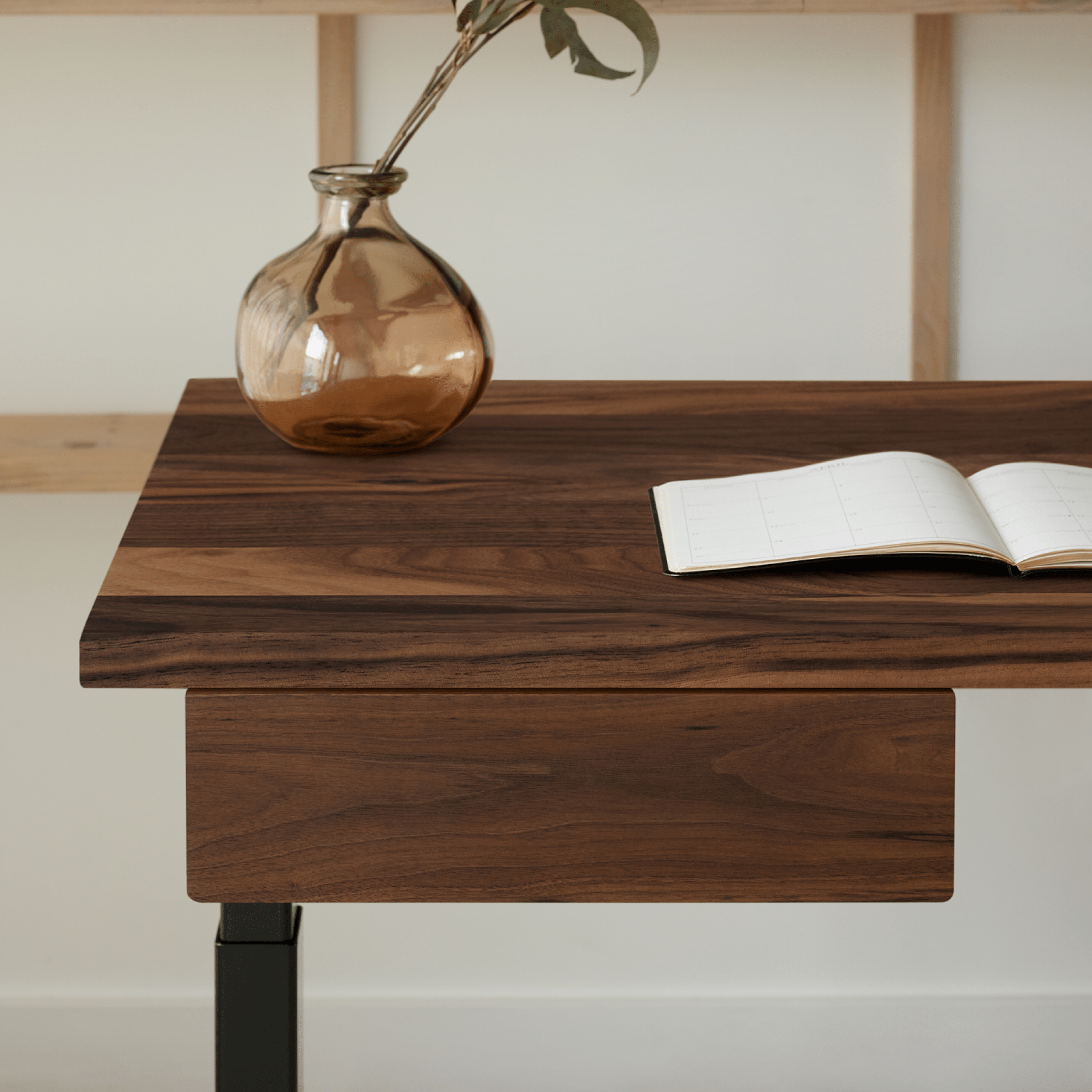 Desk Drawer - Black-Walnut - Noir-Noyer