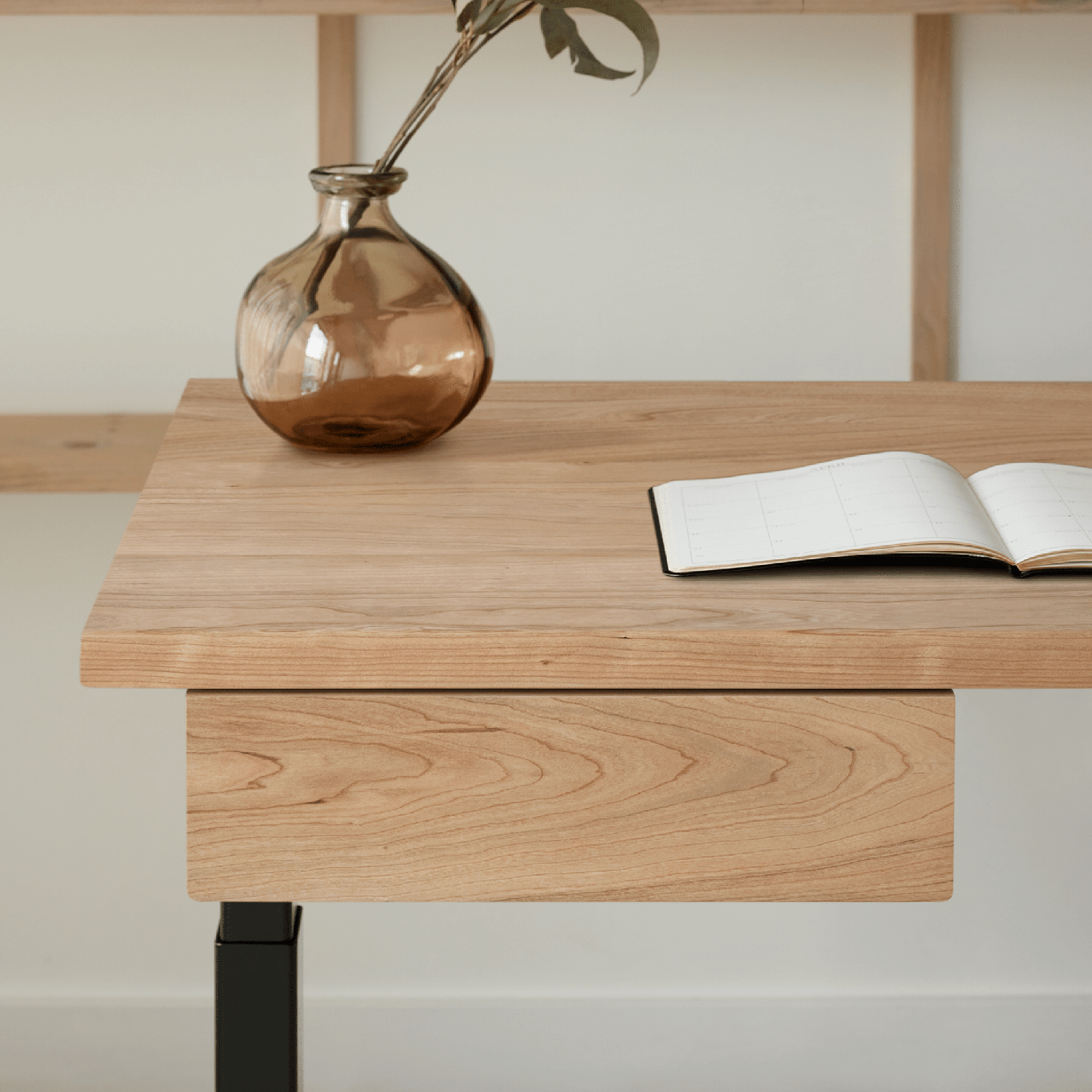 Desk Drawer - Black-Cherrywood - Noir-Cerisier