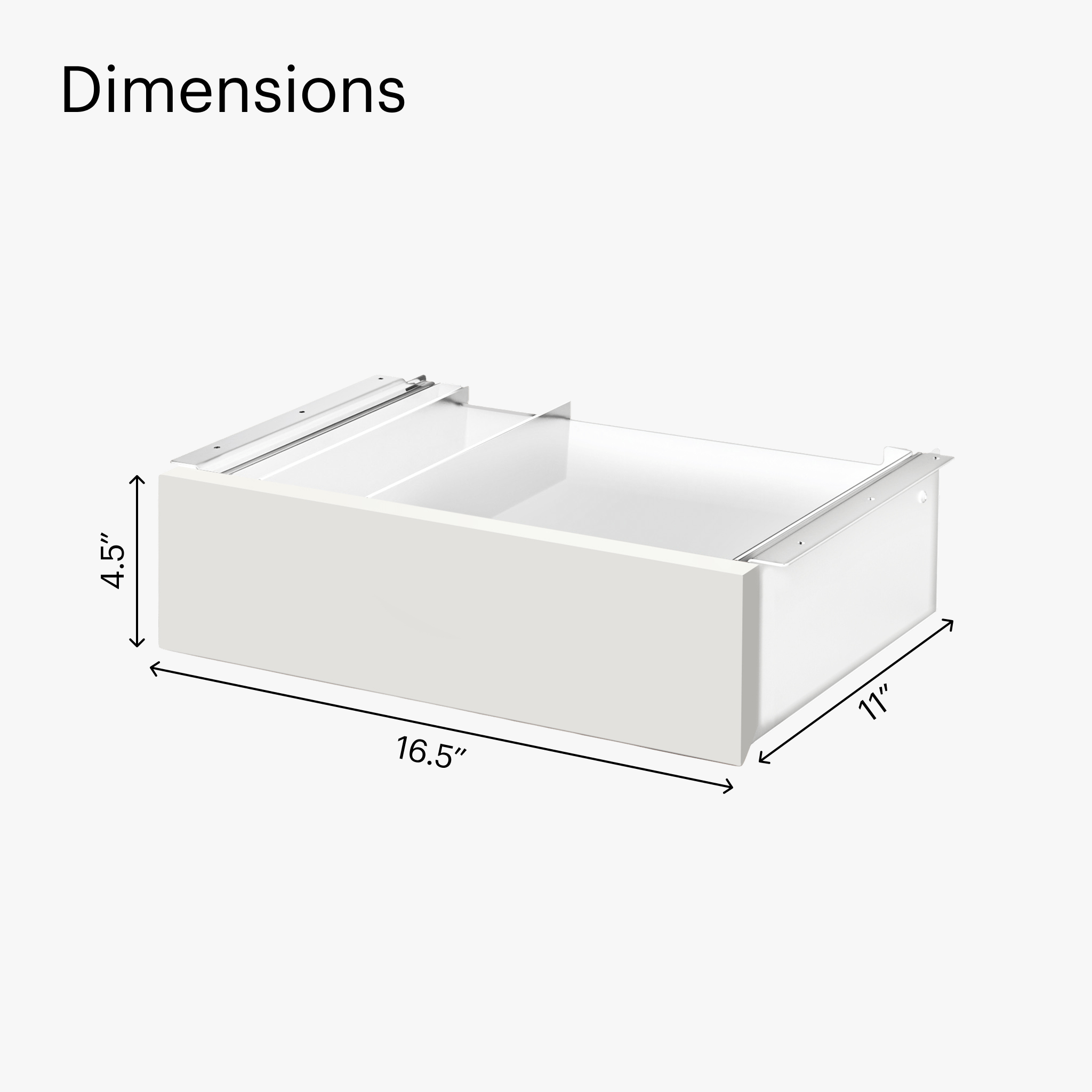 Desk Drawer - White-Ice White - Blanc-Blanc_Glacial - first-image