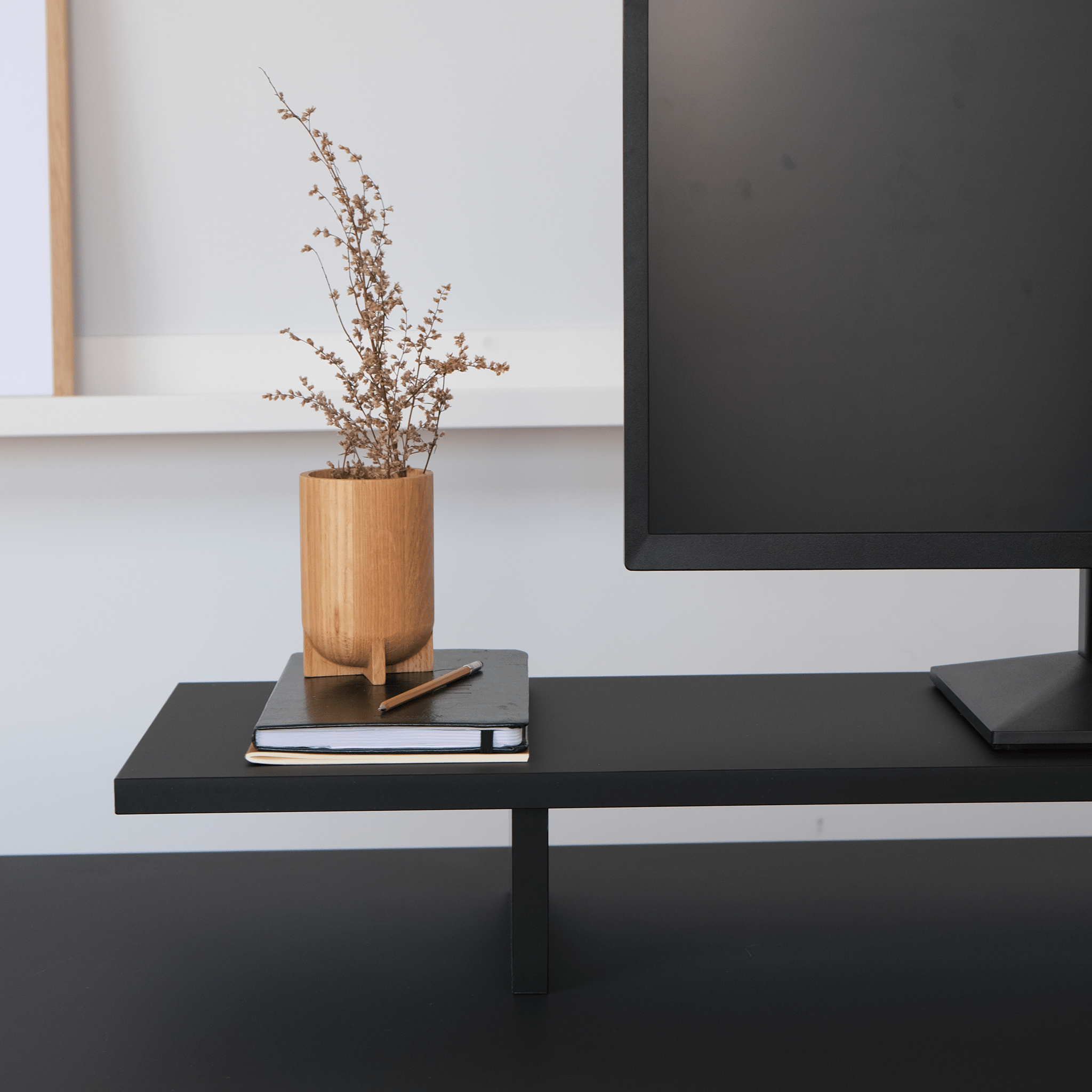 Desk Shelf - Deep Black - Noir profond