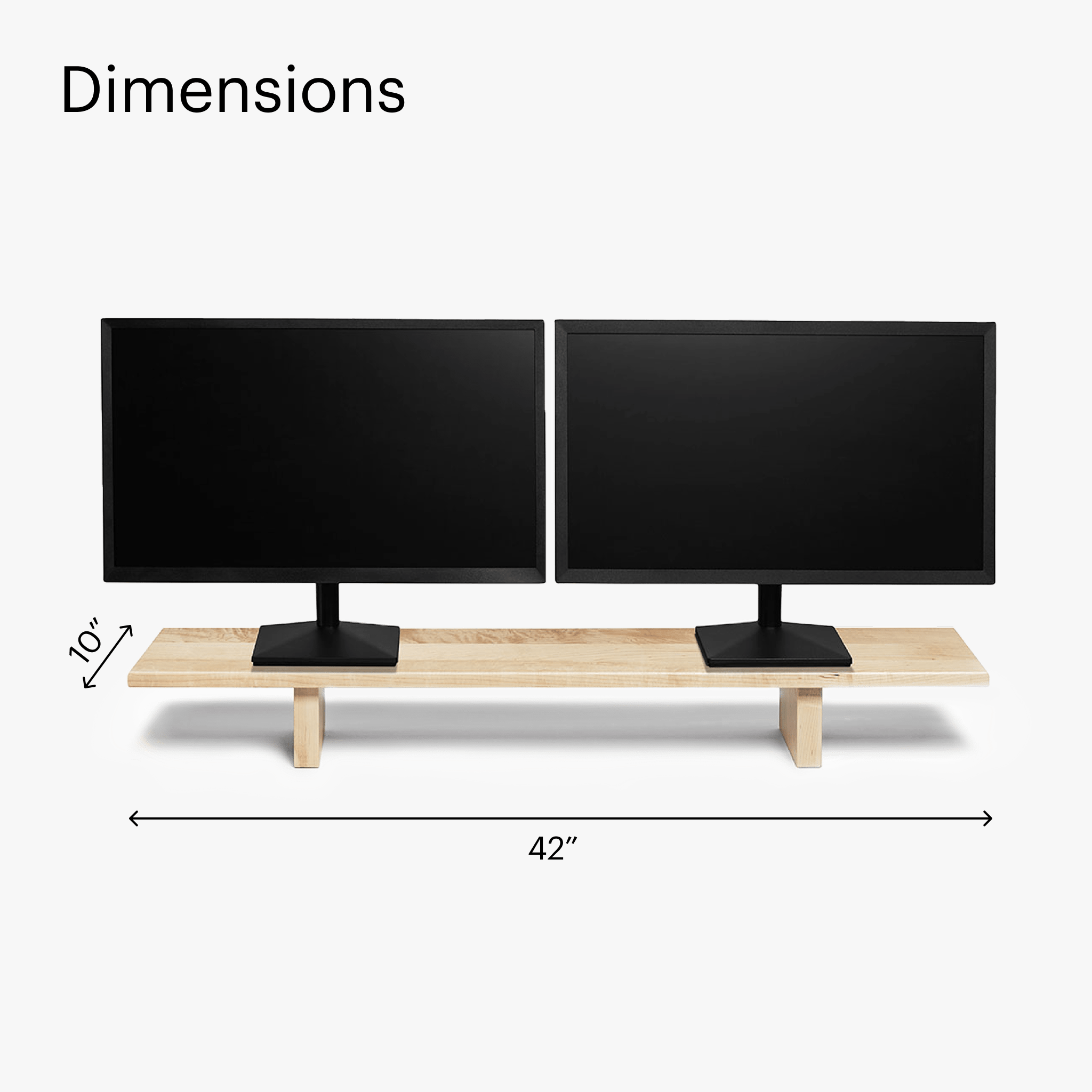 Desk Shelf - Maple - Érable