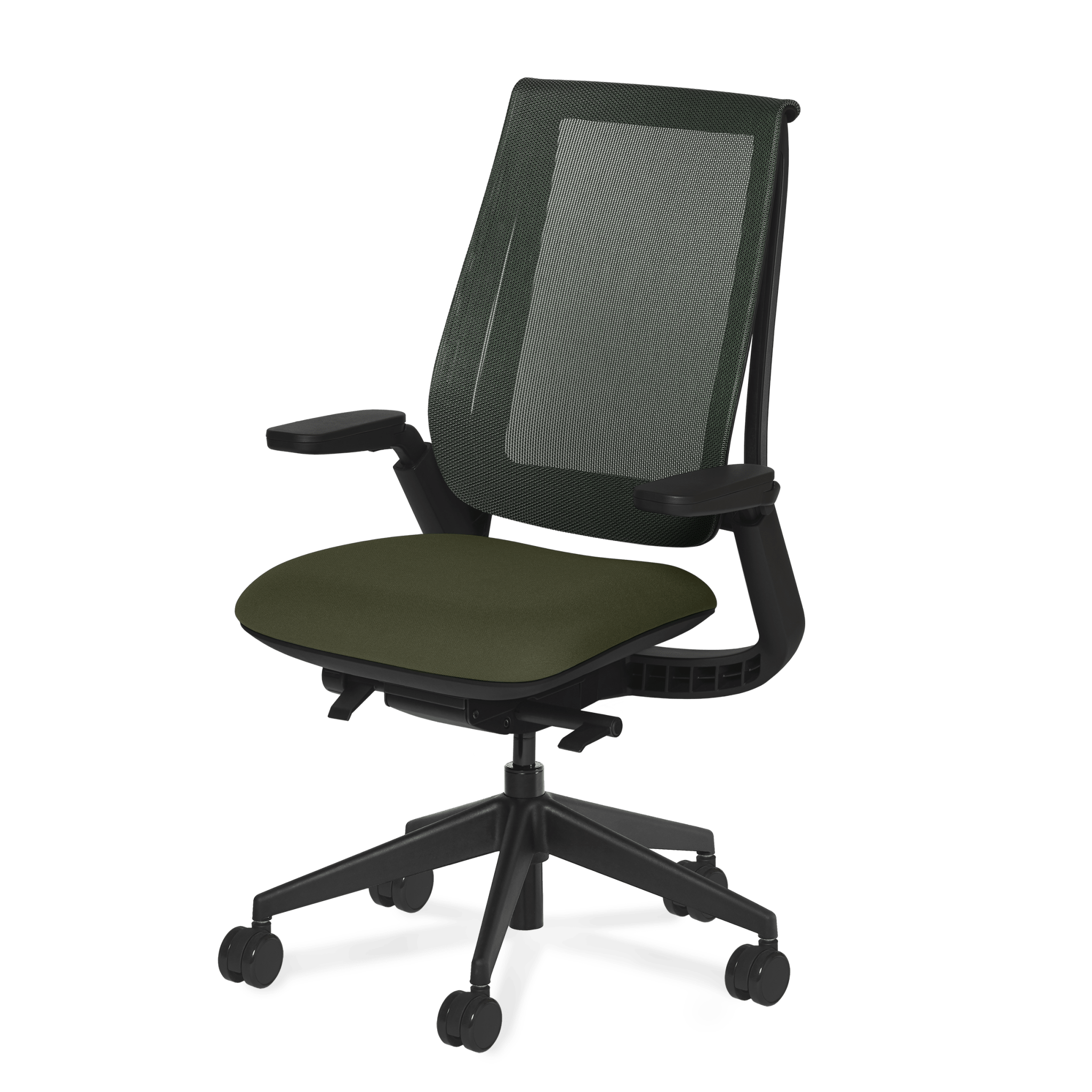 Equation Chair - Black-Emerald - Noir-Émeraude