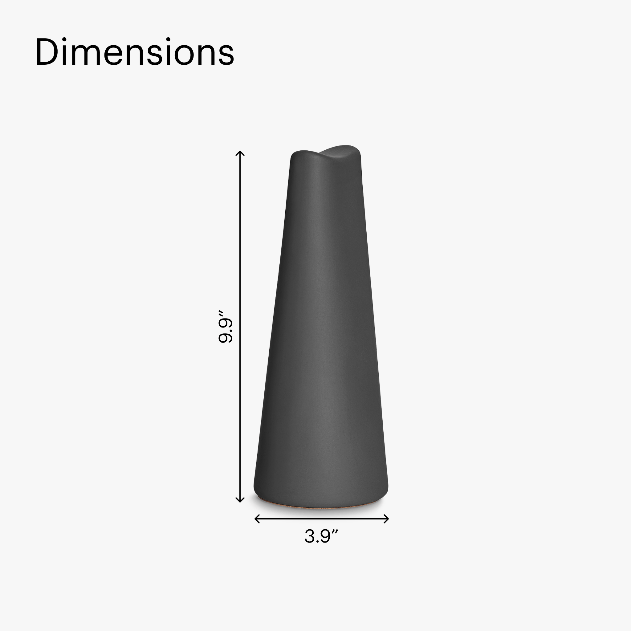Headphone Stand - Coal - Charbon