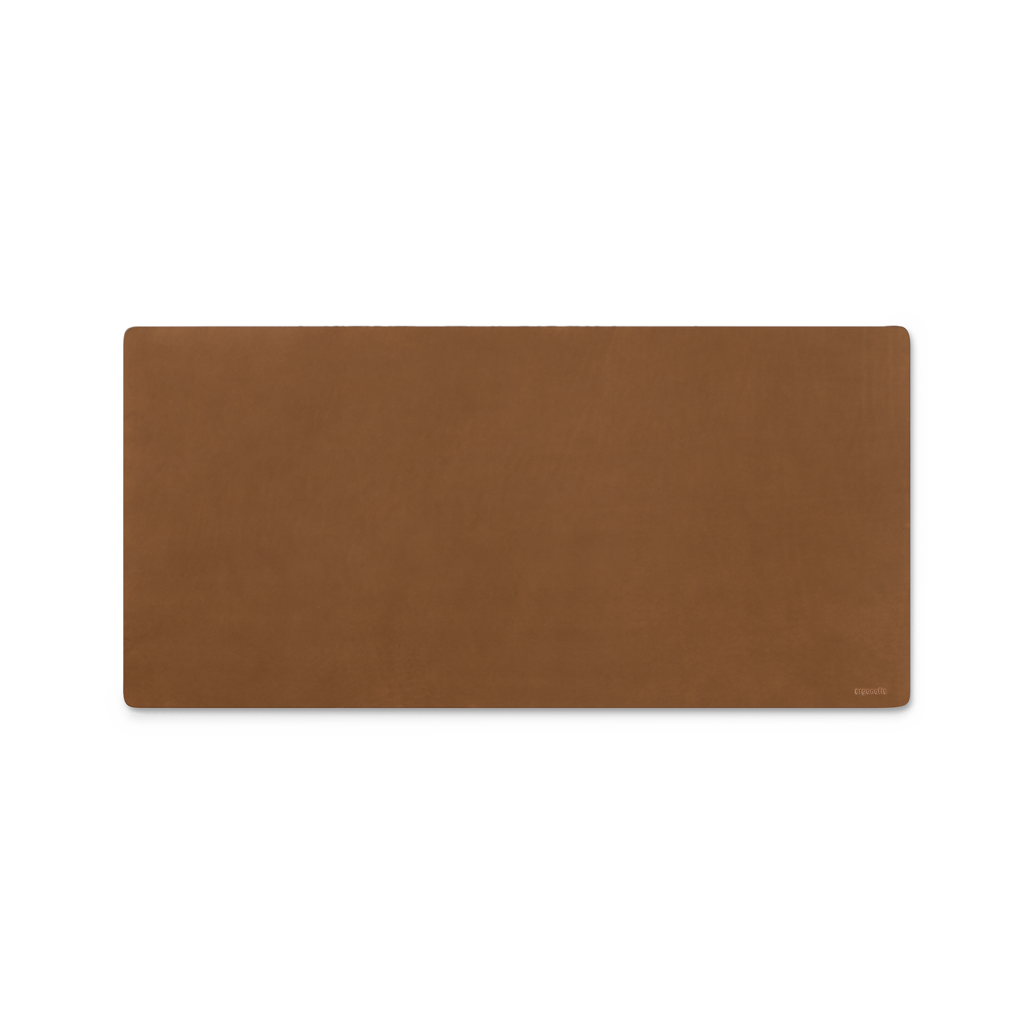 Leather Desk Pad - Hazelnut - Brun