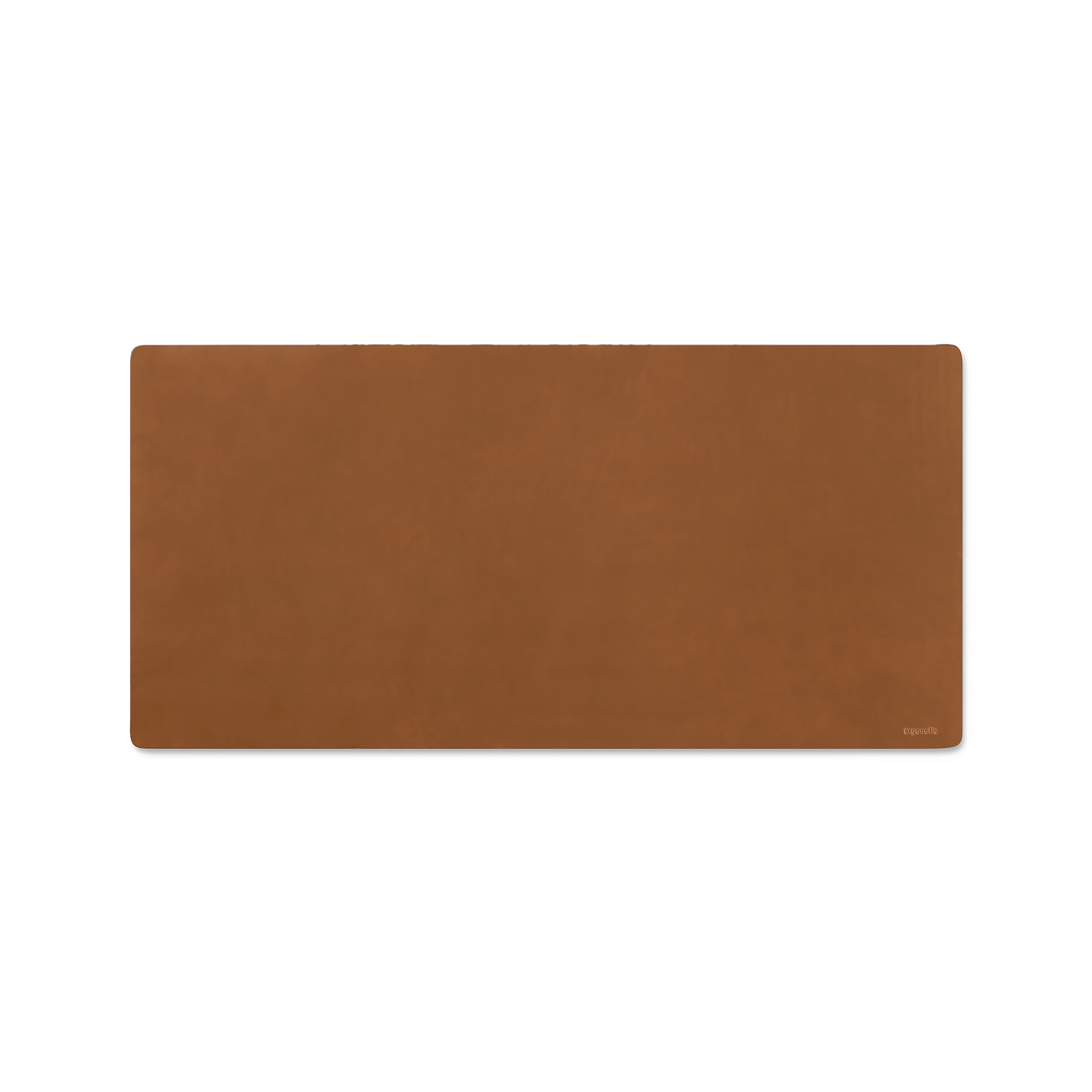 Leather Desk Pad - Hazelnut - Noisette