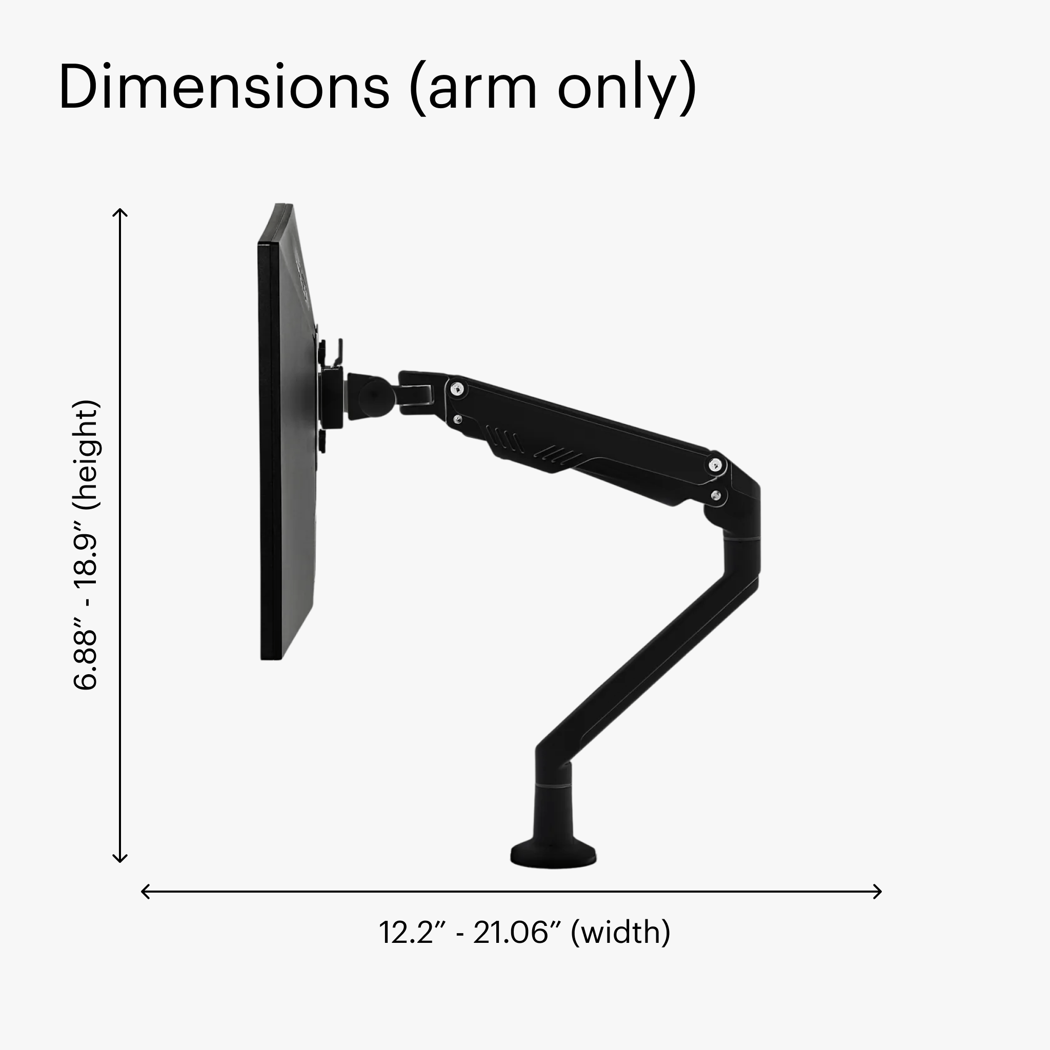 Single Monitor Arm - Black-Single-None - Noir-Simple-Aucun - Black-Dual-None - Noir-Double-Aucun - Black-Single-Laptop Tray - Noir-Simple-Support à portable - Black-Dual-Laptop Tray - Noir-Double-Support à portable