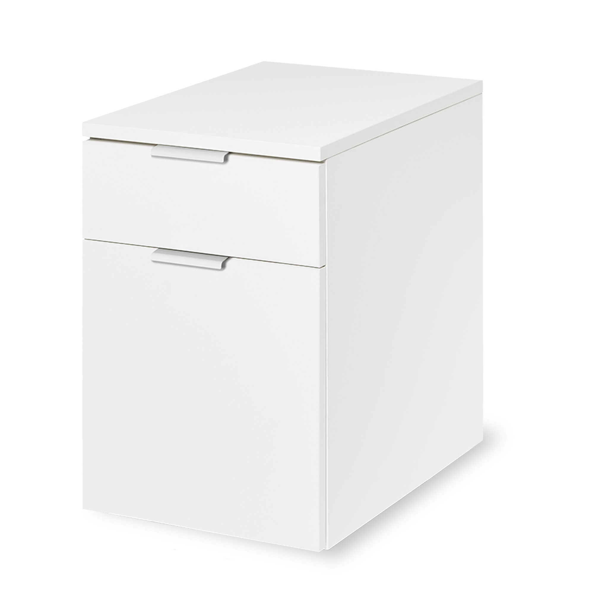 Neat Filing Cabinet - White-White-None - Blanc-Blanc-Aucun