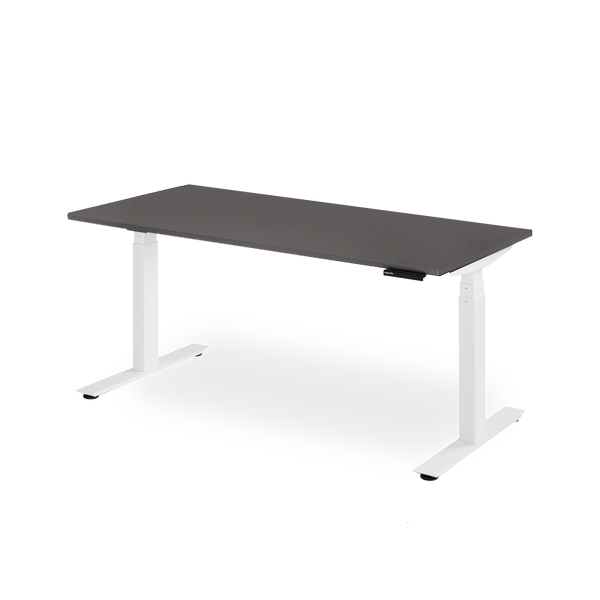 Shift Standing Desk - Graphite Grey/White - Gris Graphite/Blanc - first-image