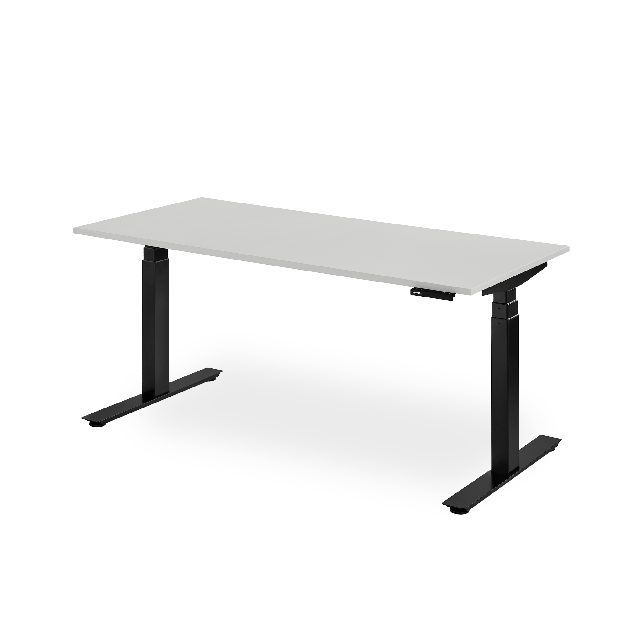 Shift Standing Desk - Pale Grey/Black - Gris Clair/Noir