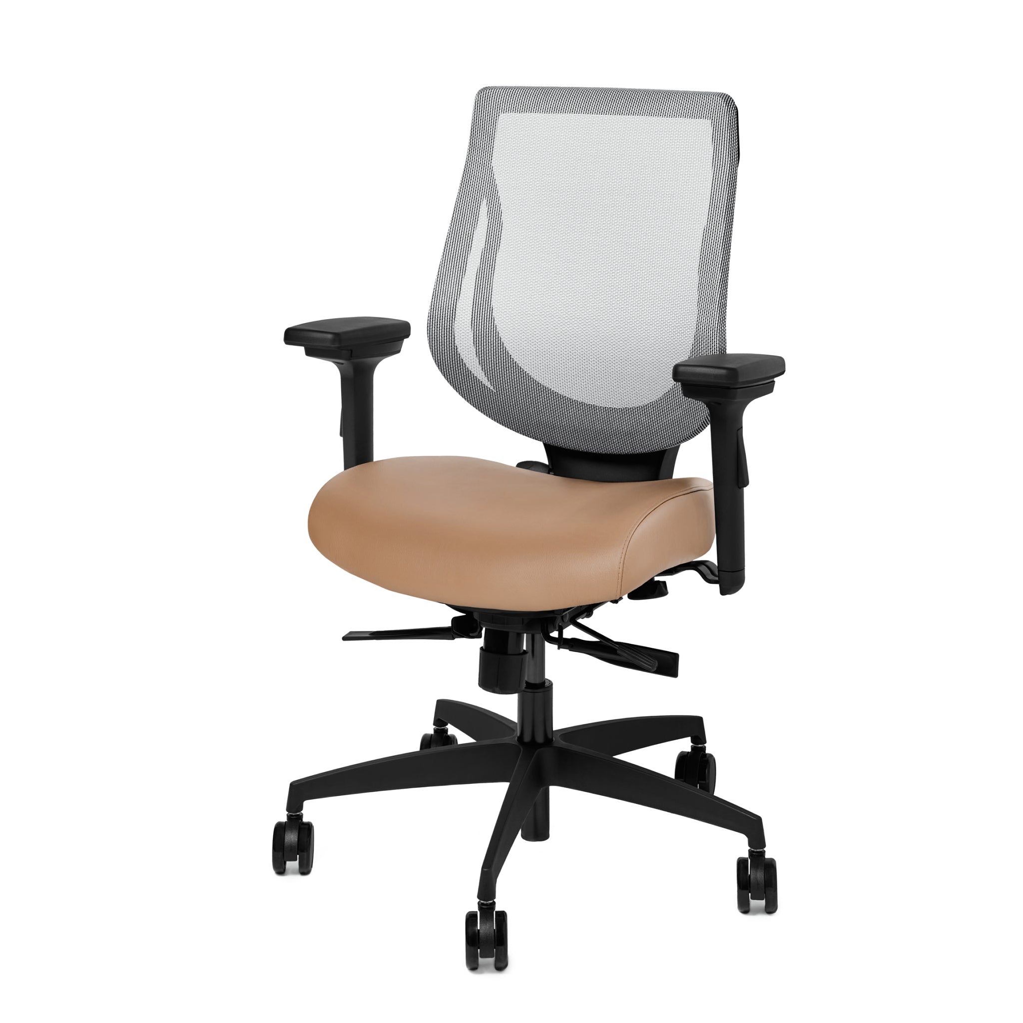 Small YouToo Ergonomic Chair - Black-Smoke – Rust - Noir-Smoke – Rust