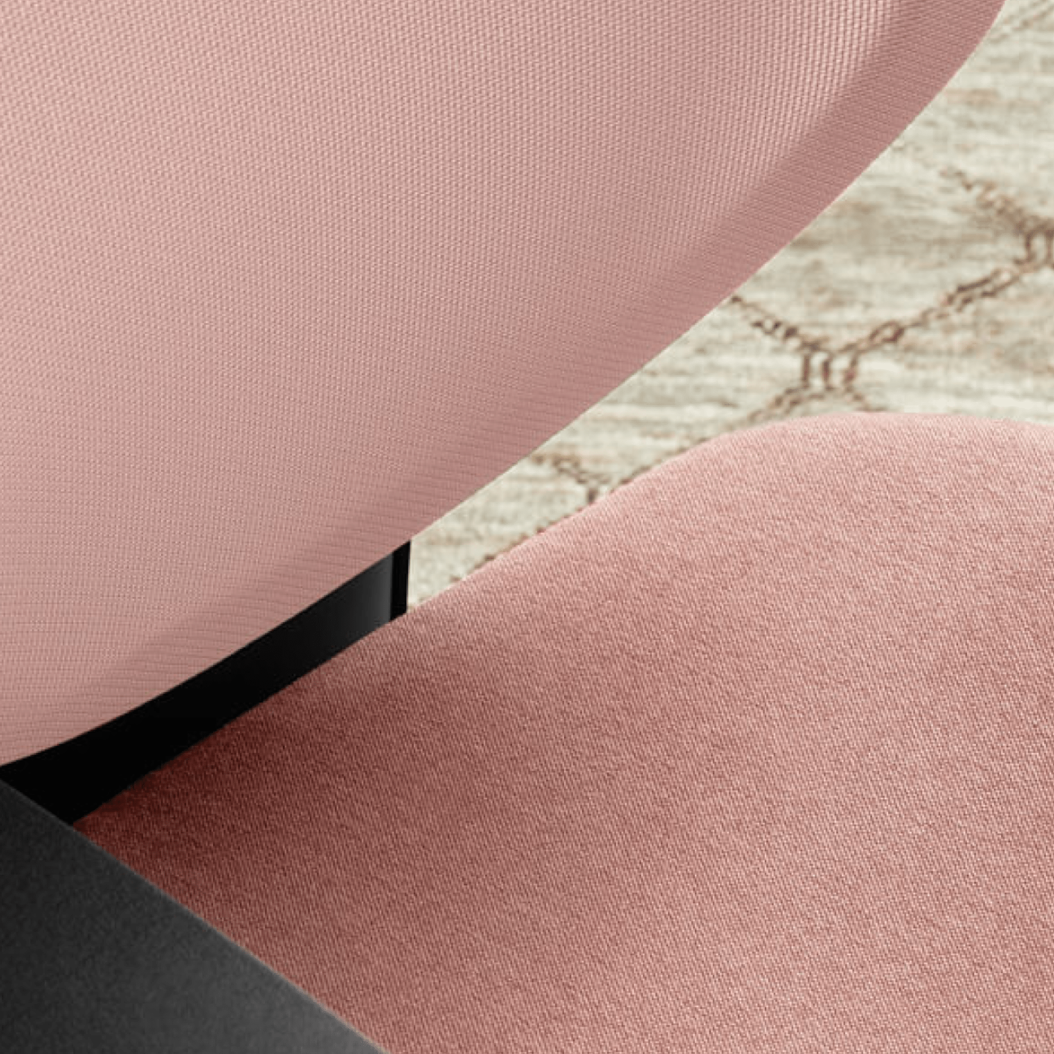 Small YouToo Ergonomic Chair - Black-Petal – Pinky - Noir-Petal – Pinky - Ash-Petal – Pinky
