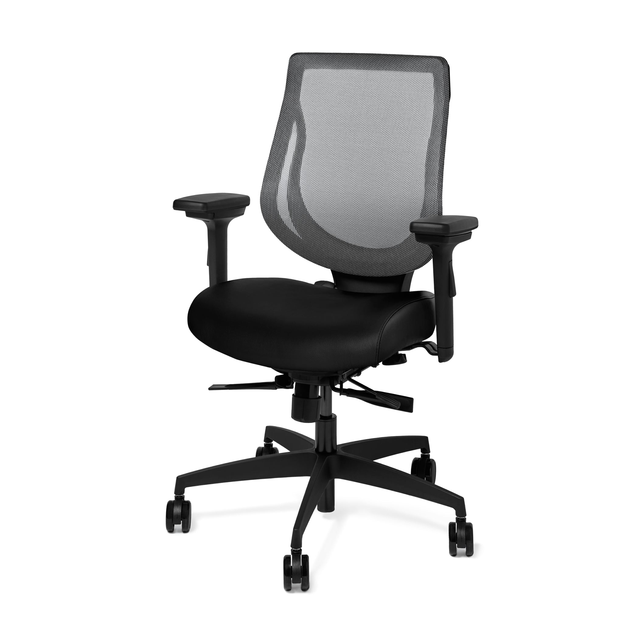 Small YouToo Ergonomic Chair - Black-Stone – Black - Noir-Stone – Black