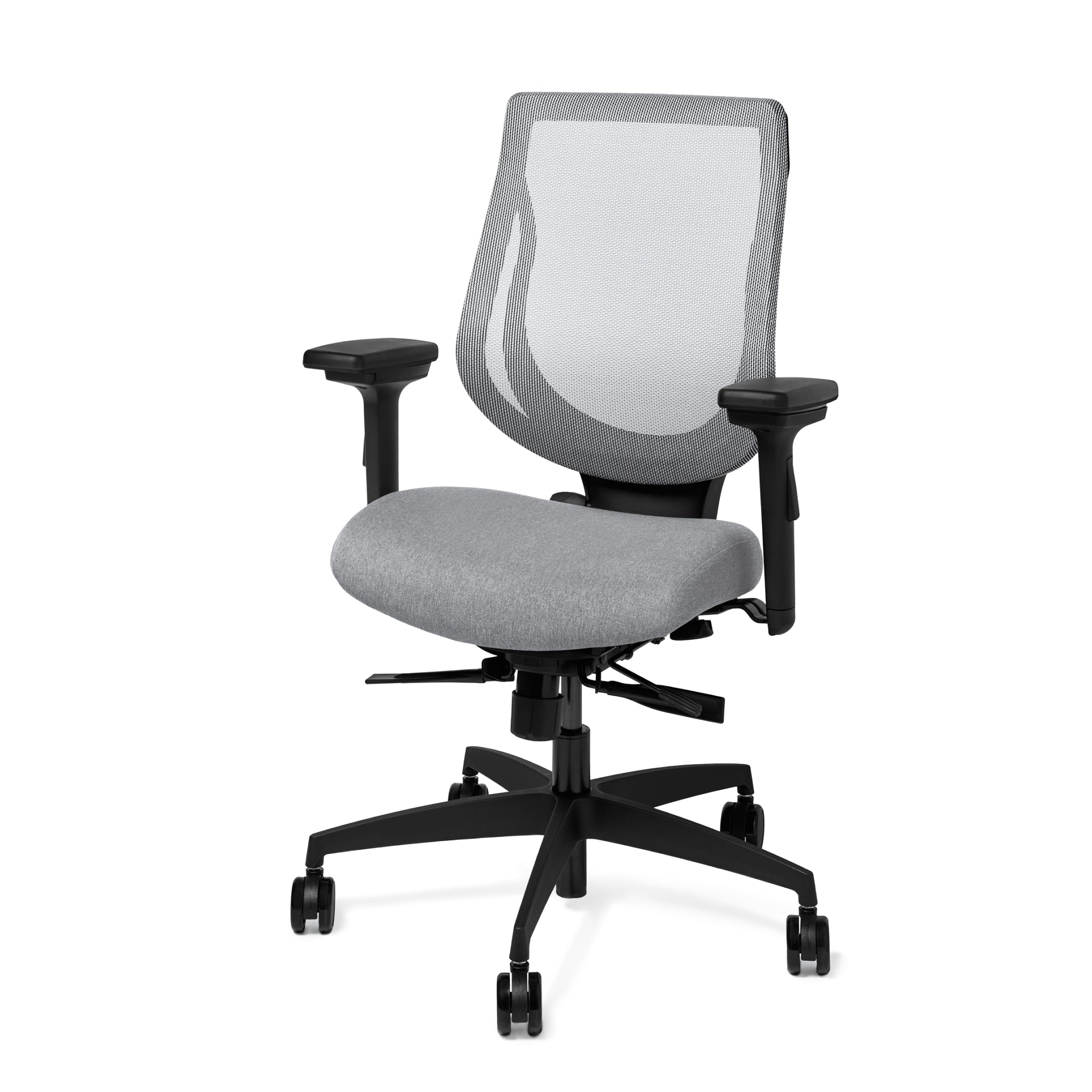 Small YouToo Ergonomic Chair - Black-Smoke – Sandstone - Noir-Smoke – Sandstone