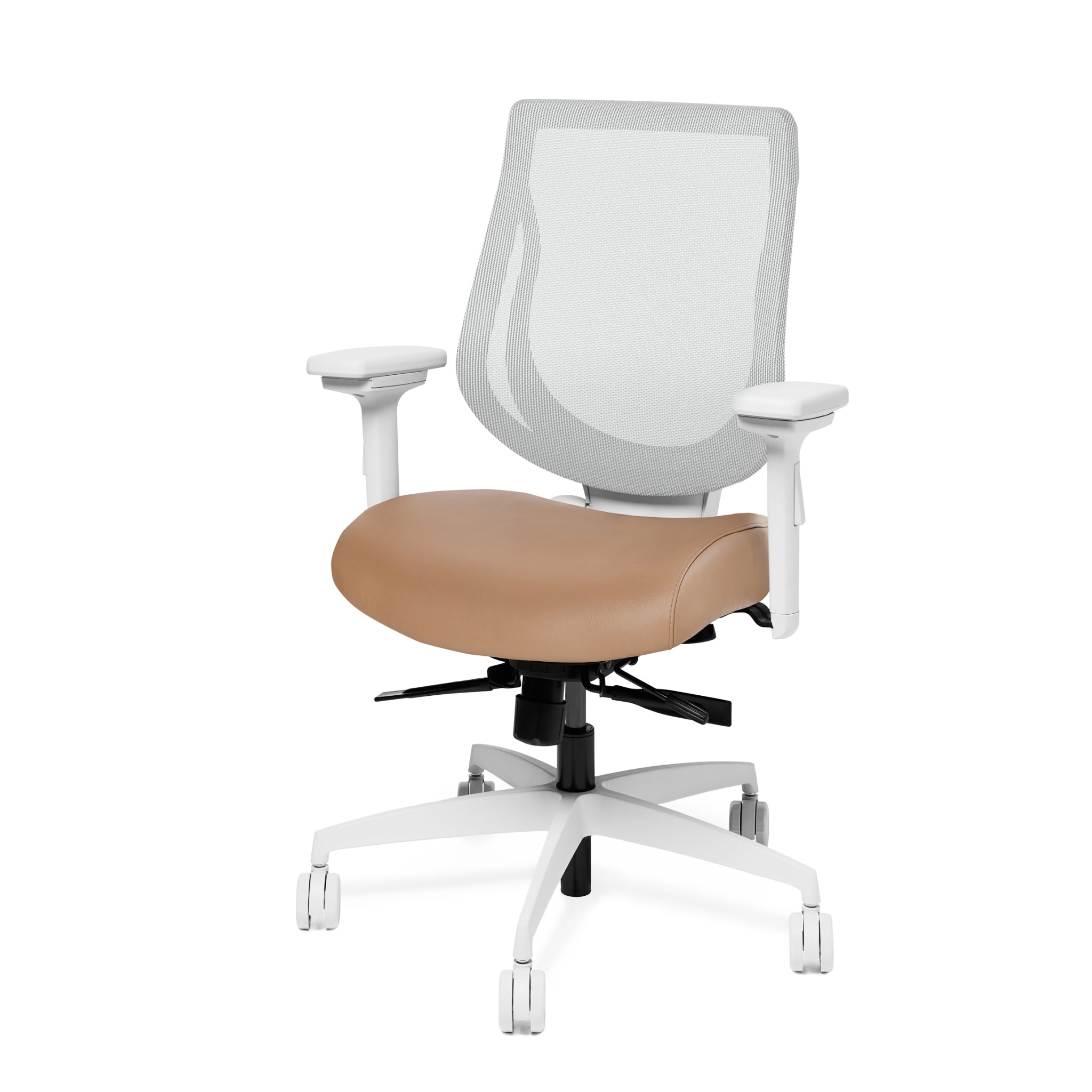 YouToo Ergonomic Chair - Ash-Smoke – Rust