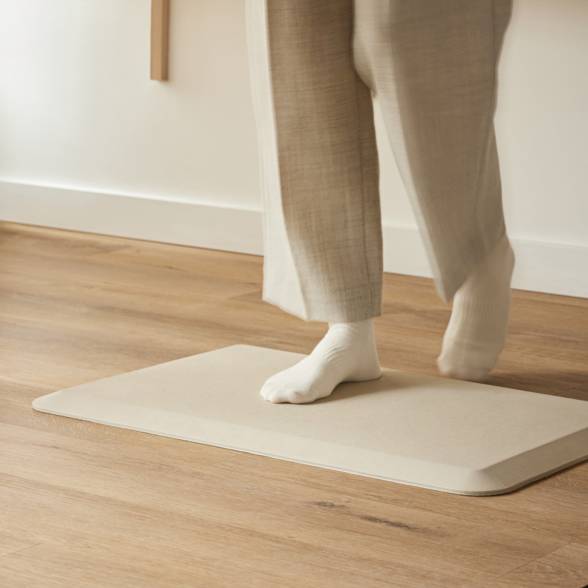 Standing Desk Mat - Bone