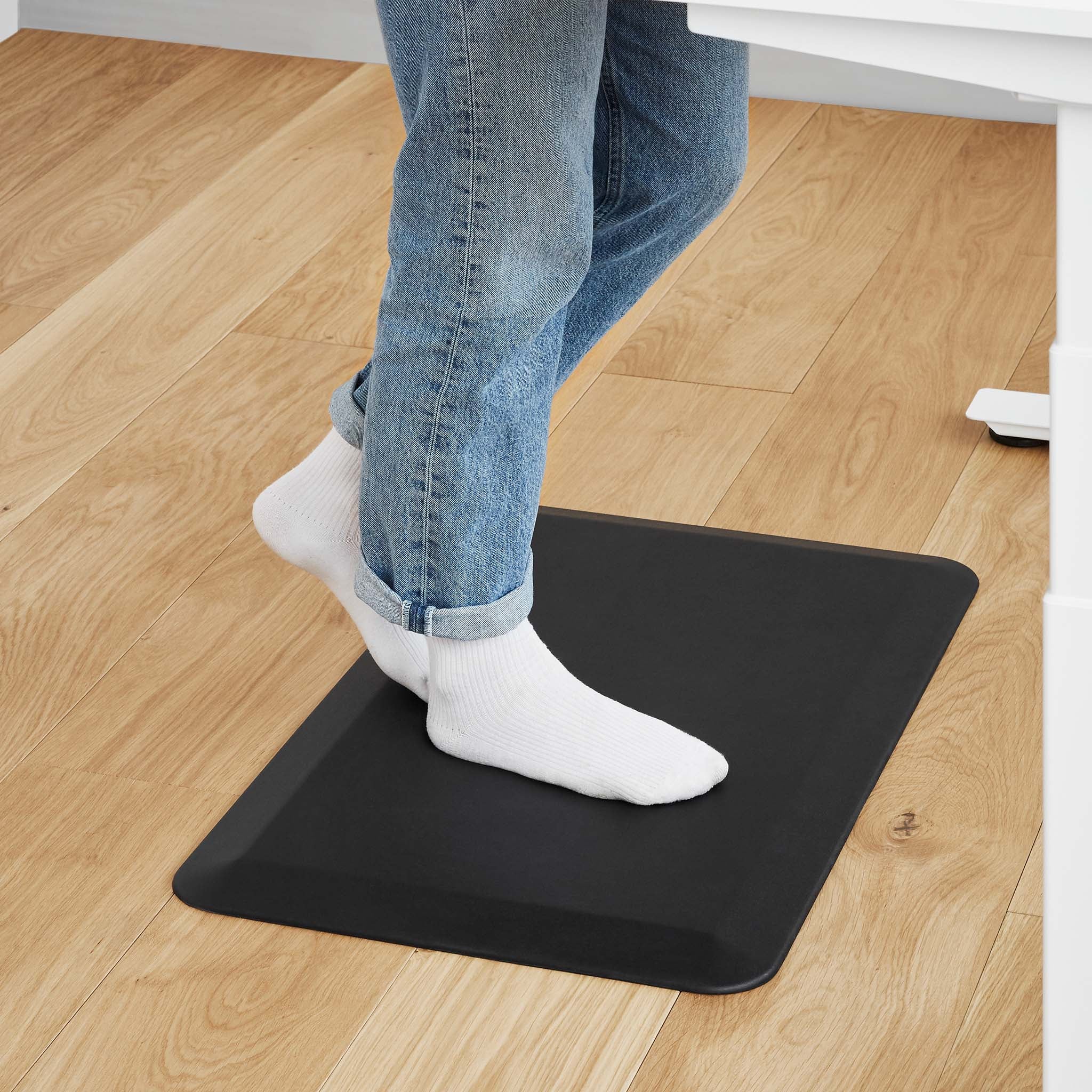 Standing Desk Mat - Black - Noir